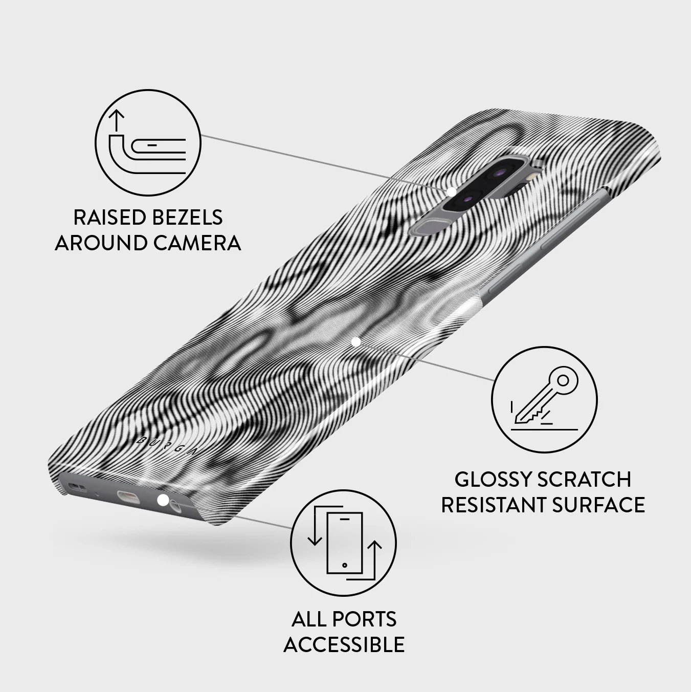 Ghost - Samsung Galaxy S9 Plus Case - Image 3