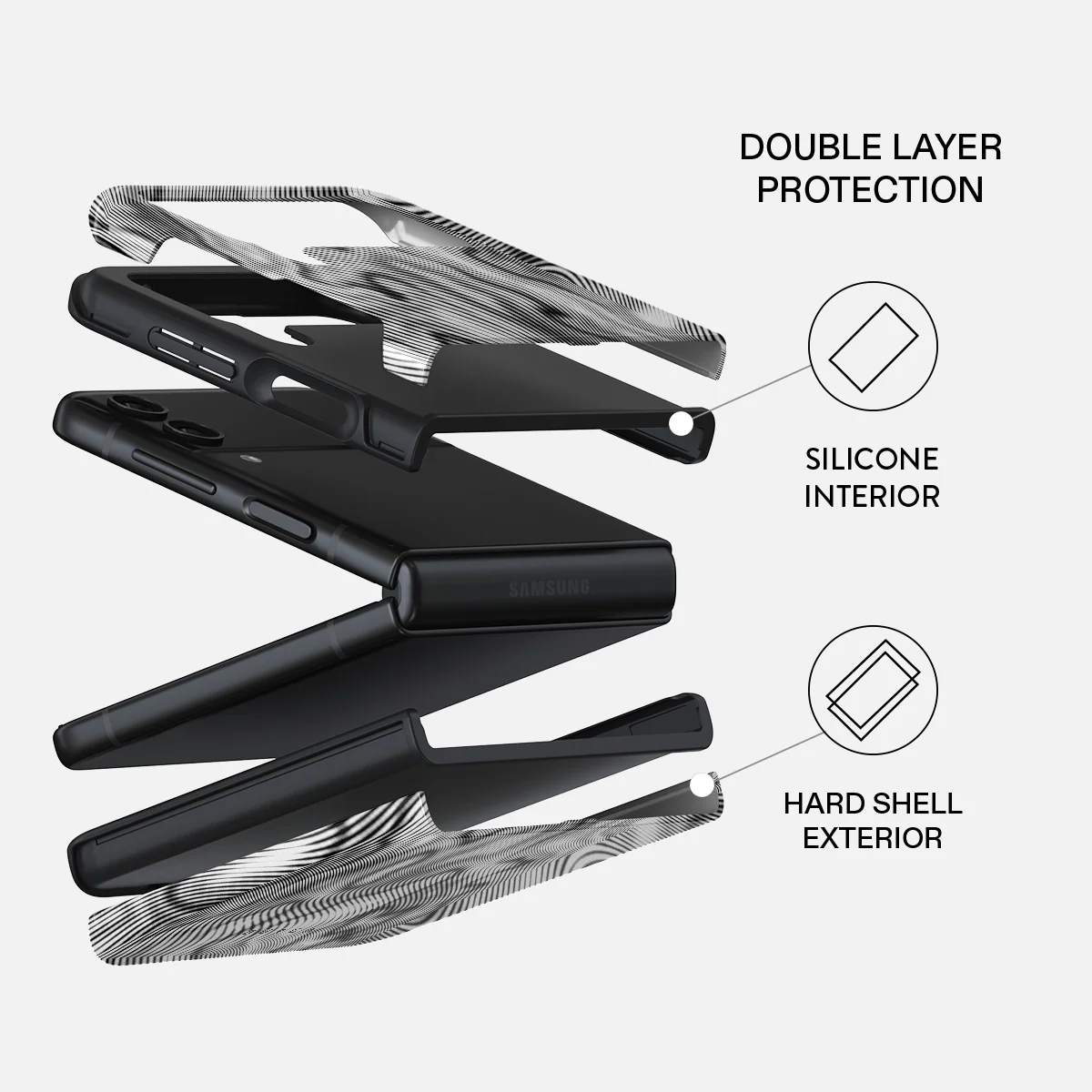 Ghost - Samsung Galaxy Z Flip 4 Case - Image 8