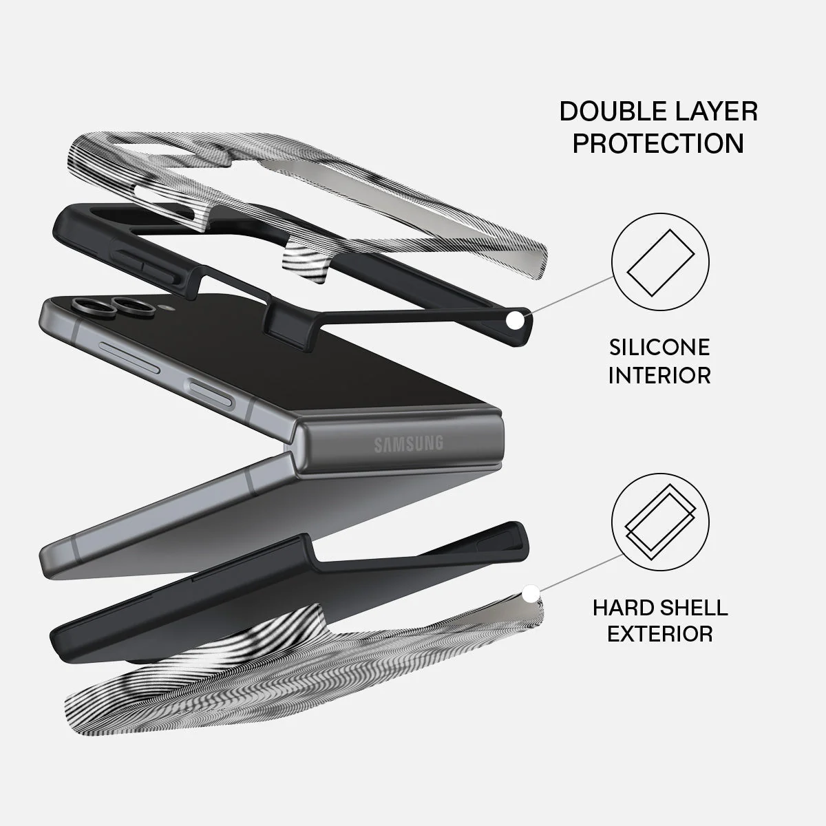 Ghost - Samsung Galaxy Z Flip 5 Case - Image 2