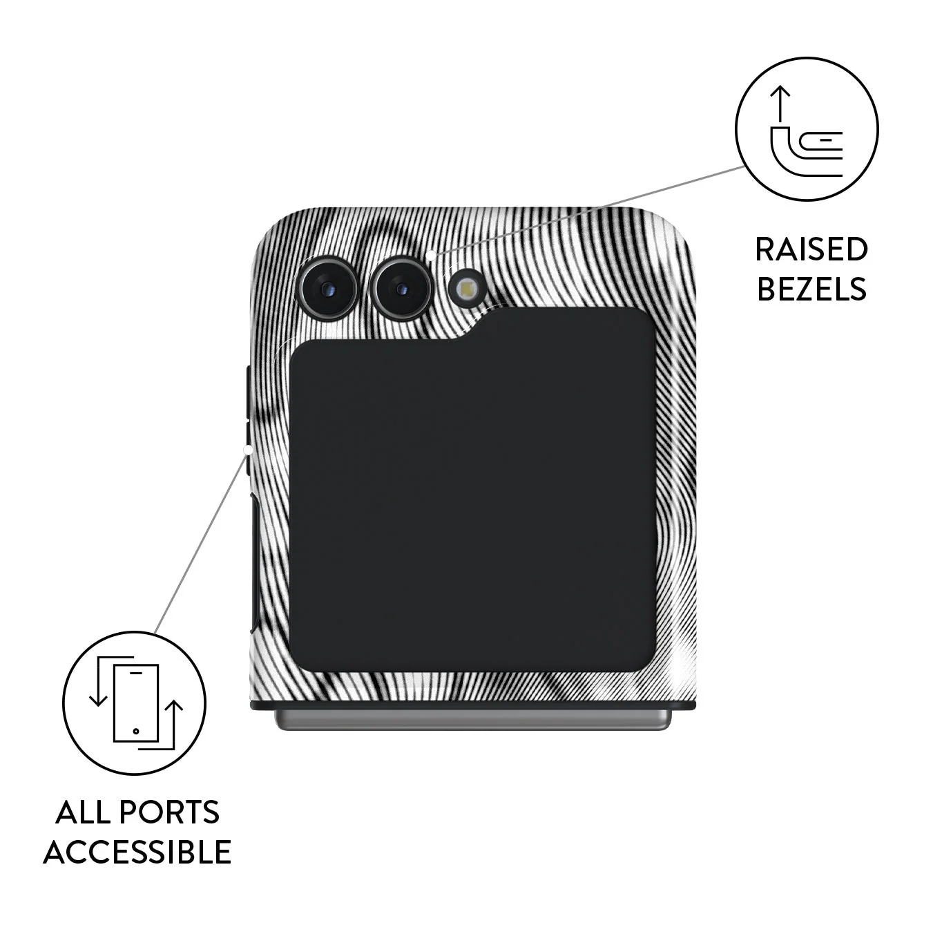 Ghost - Samsung Galaxy Z Flip 5 Case - Image 3