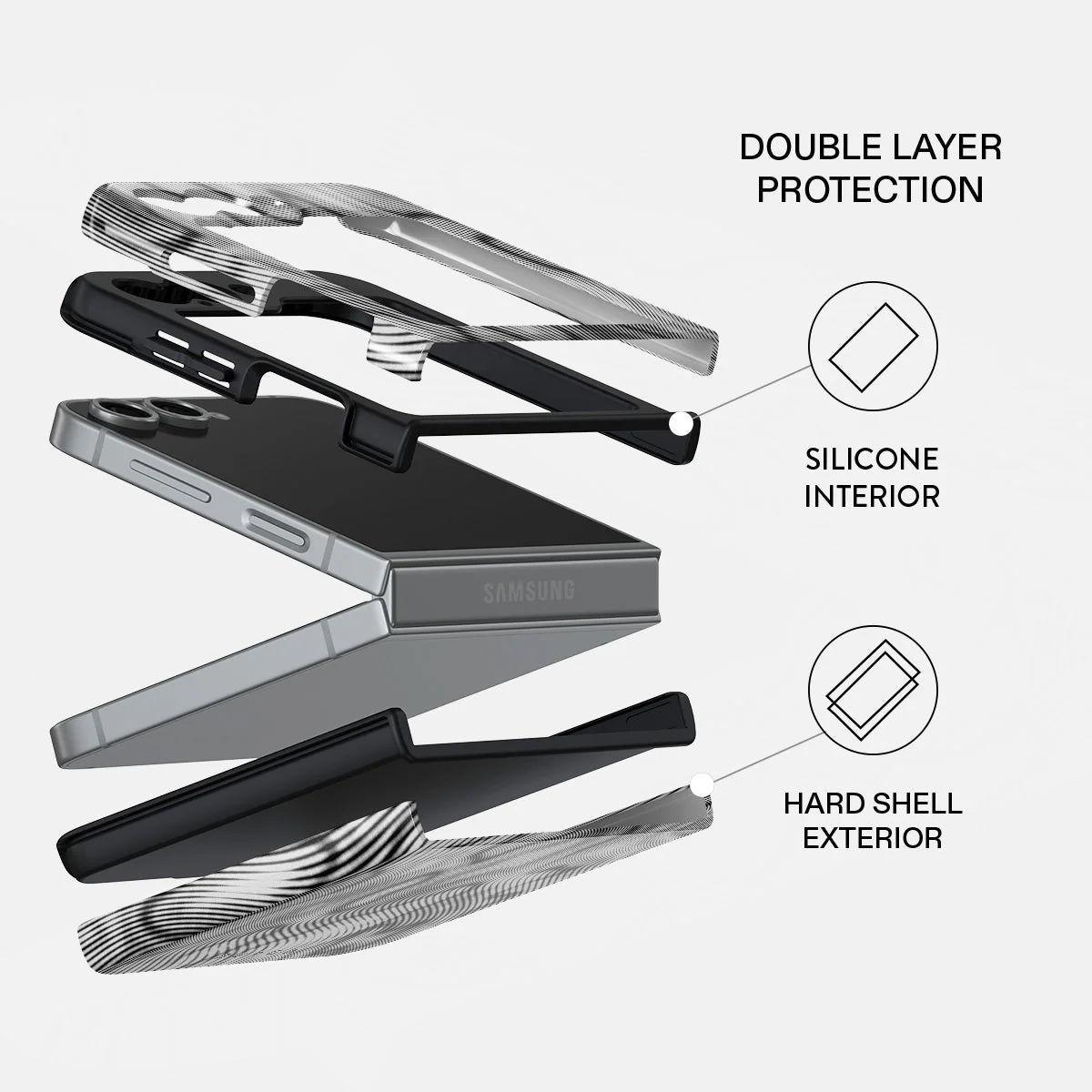 Ghost - Samsung Galaxy Z Flip 6 Case - Image 2
