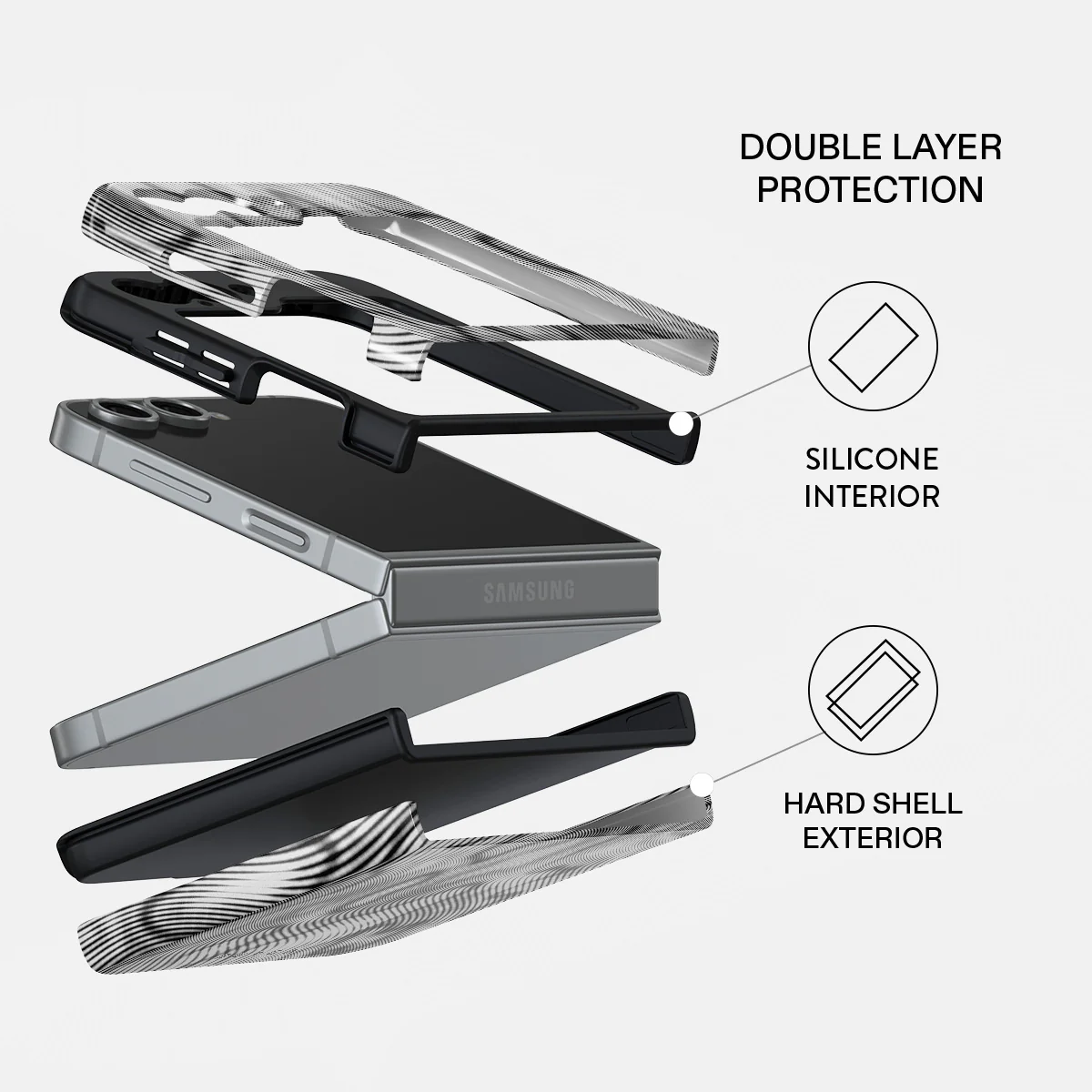 Ghost - Samsung Galaxy Z Flip 7 FE Case - Image 2