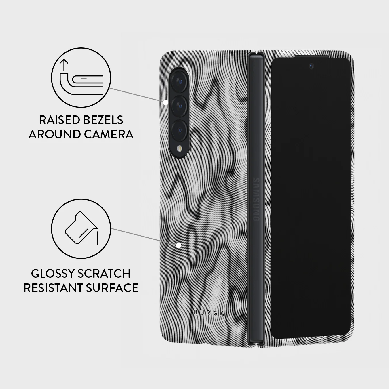 Ghost - Samsung Galaxy Z Fold 3 Case - Image 3