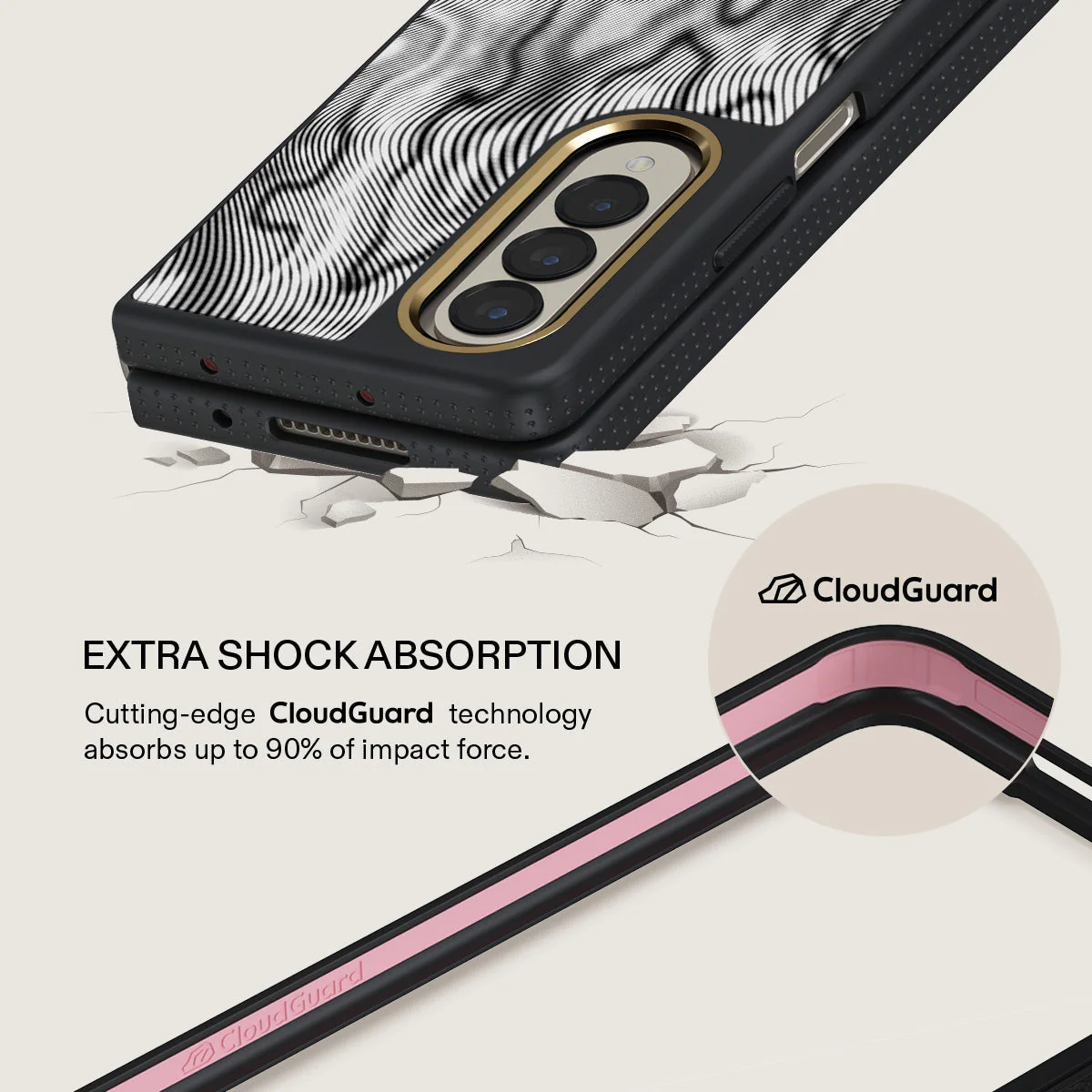 Ghost - Samsung Galaxy Z Fold 4 Case - Image 8