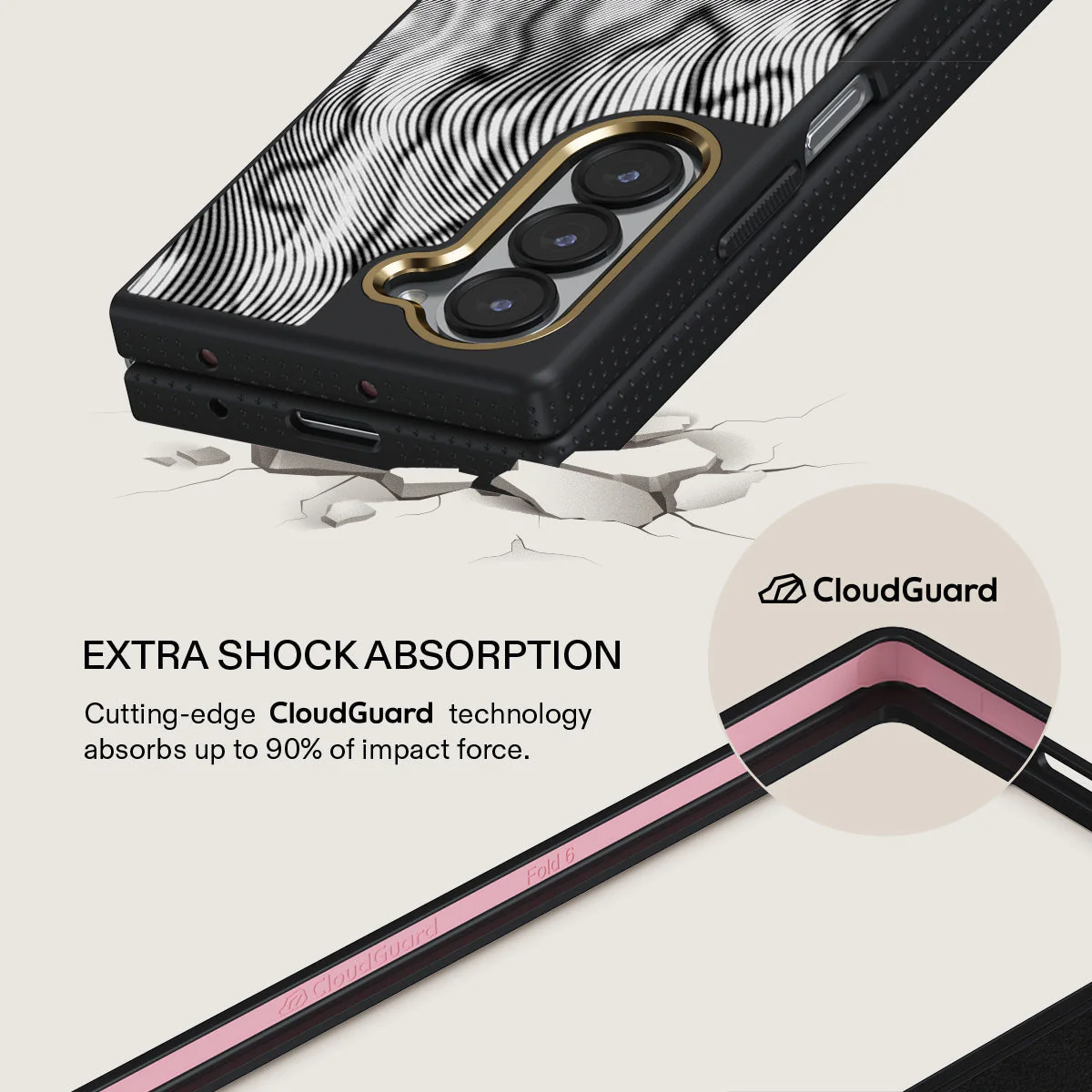 Ghost - Samsung Galaxy Z Fold 6 Case - Image 3