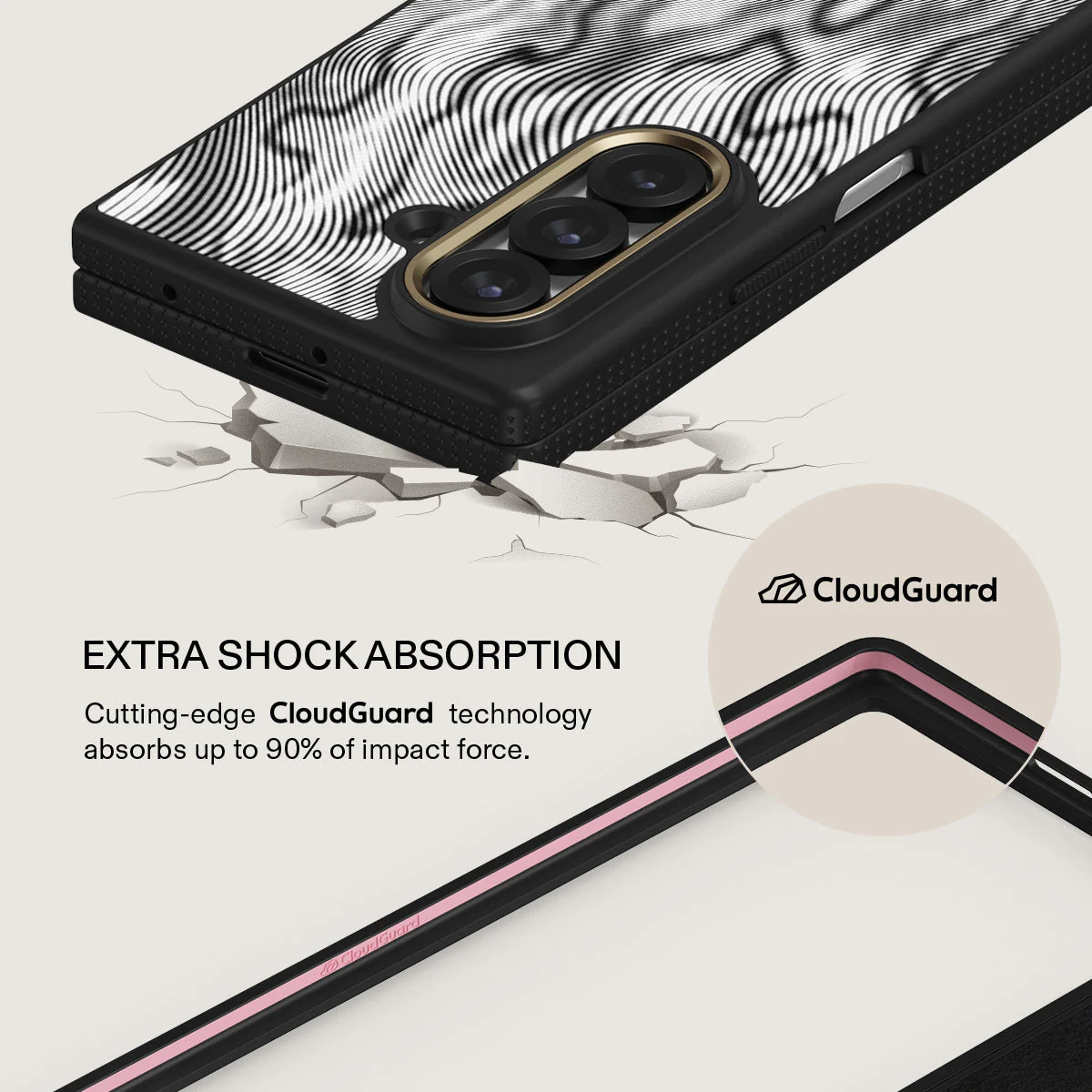 Ghost - Samsung Galaxy Z Fold 7 Case - Image 3