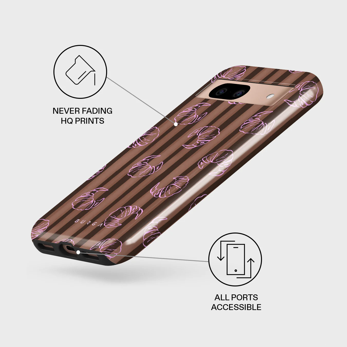 Girl Dinner - Google Pixel 8a Case - Image 3