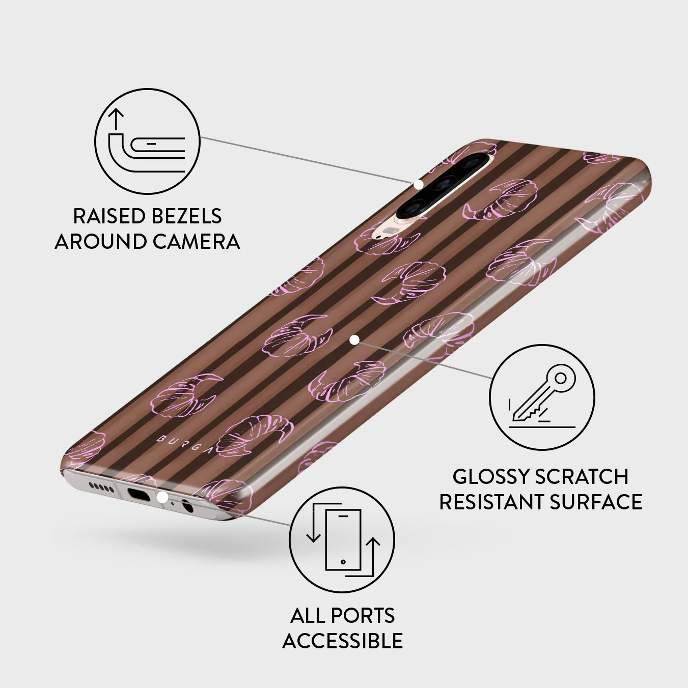 Girl Dinner - Huawei P30 Case - Image 3