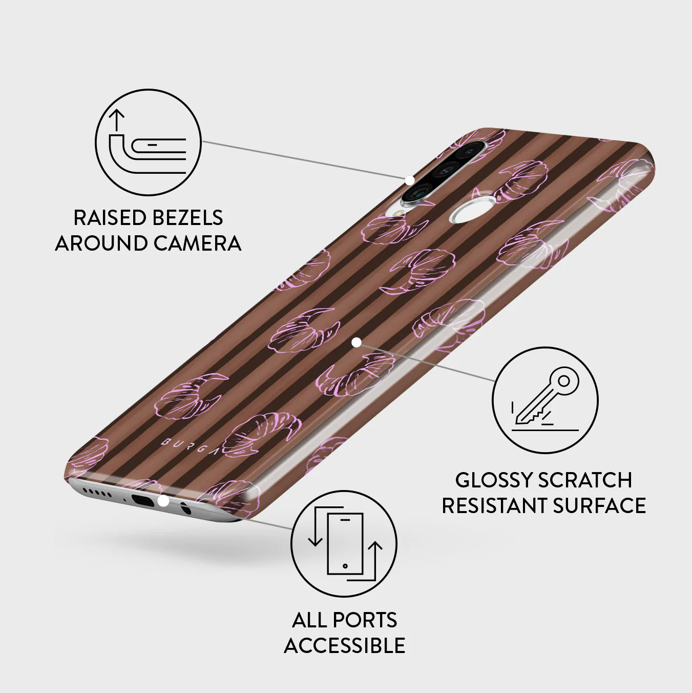 Girl Dinner - Huawei P30 Lite Case - Image 3