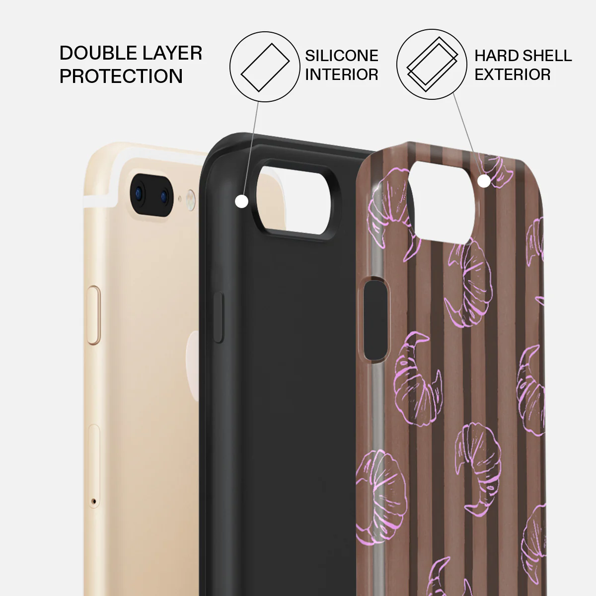 Girl Dinner - iPhone 7 Plus / 8 Plus Case - Image 6