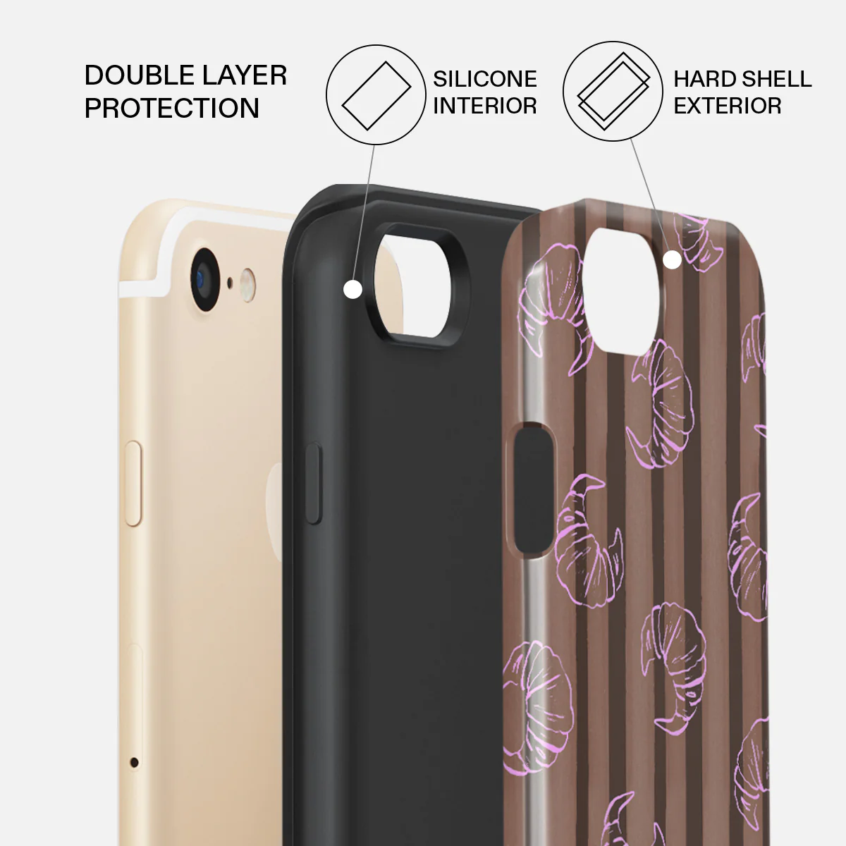 Girl Dinner - iPhone SE (2020) Case - Image 6