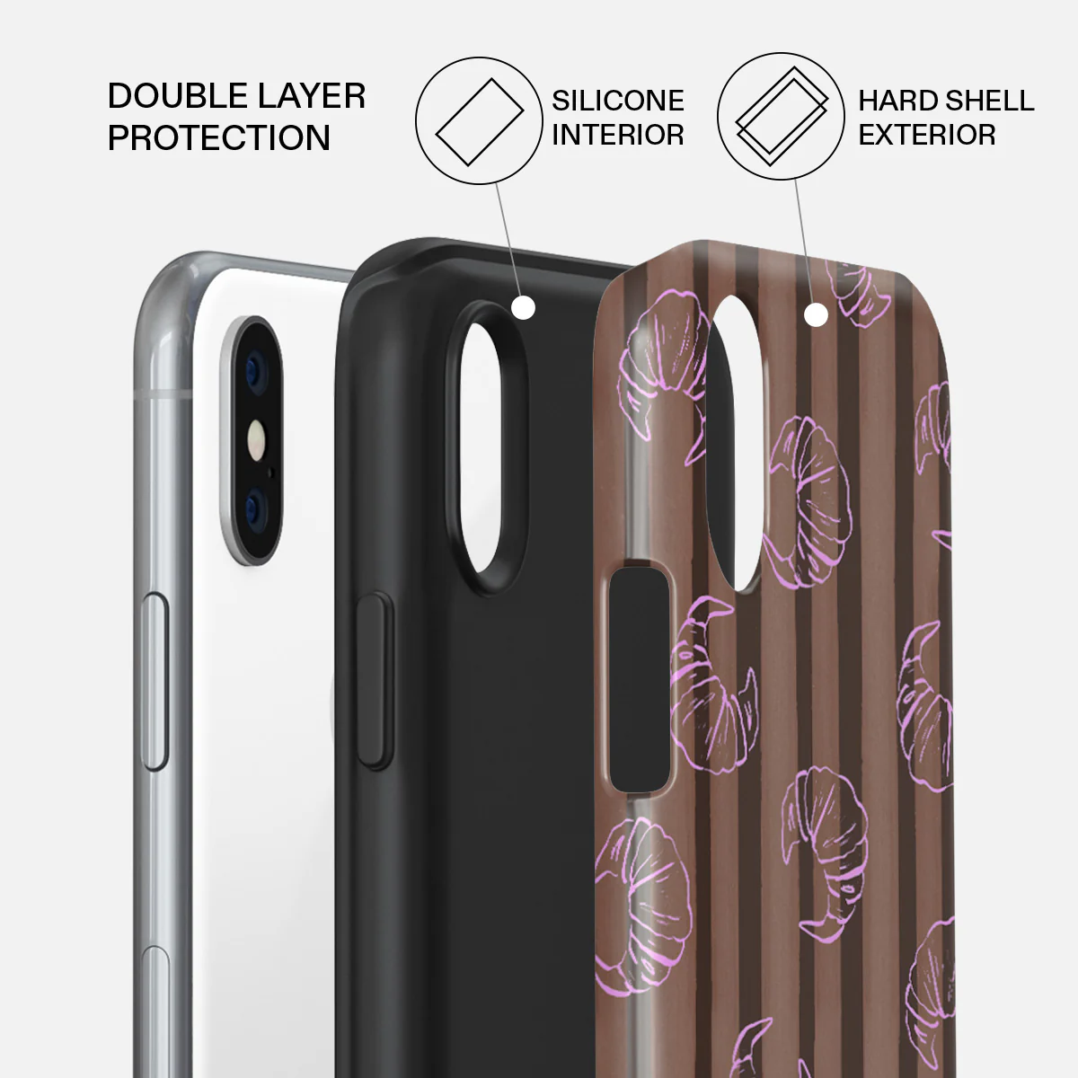 Girl Dinner - iPhone X / XS Case - Image 6