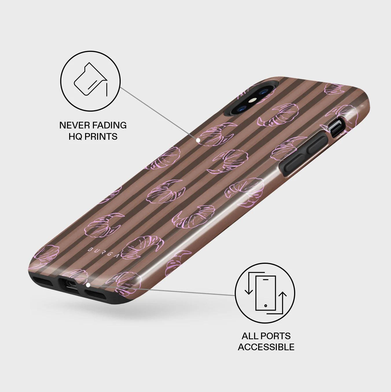 Girl Dinner - iPhone X / XS Case - Image 7