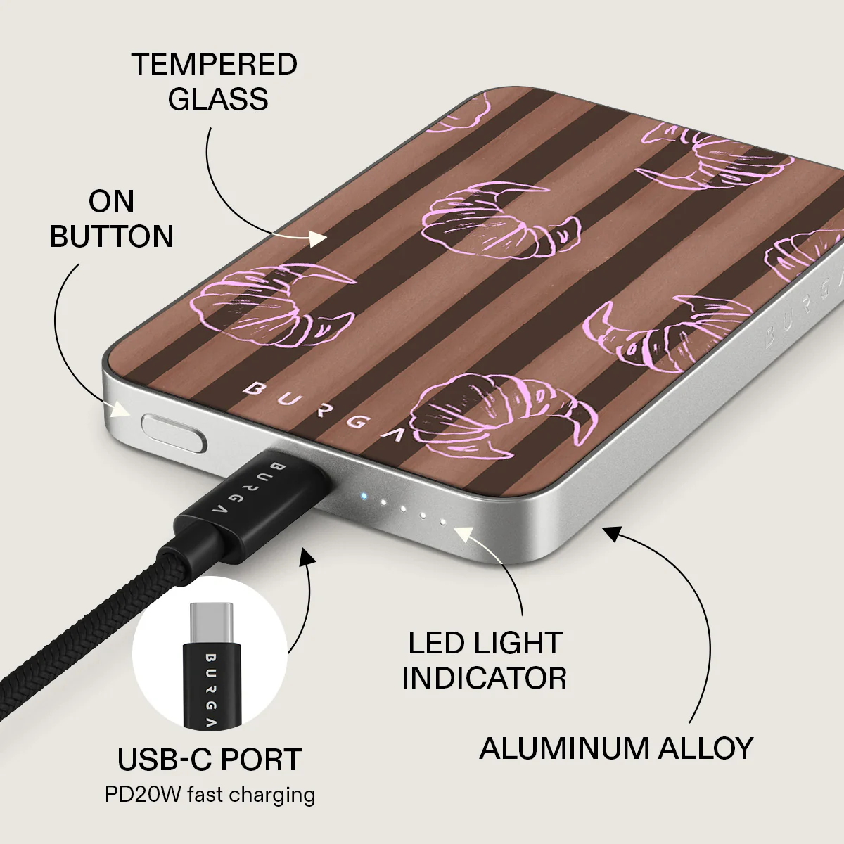 Girl Dinner - Magnetic Power Bank - Image 15