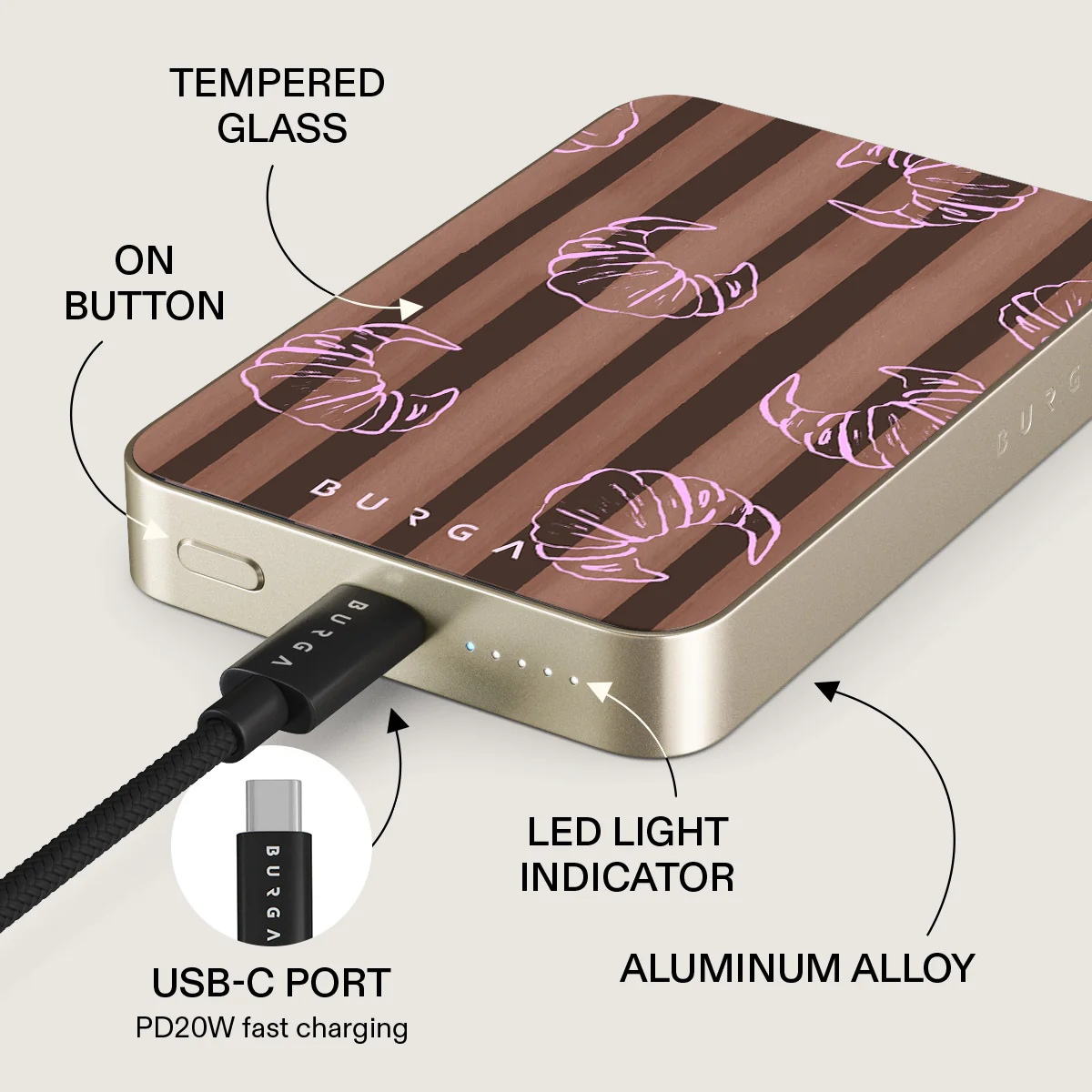 Girl Dinner - Magnetic Power Bank - Image 25