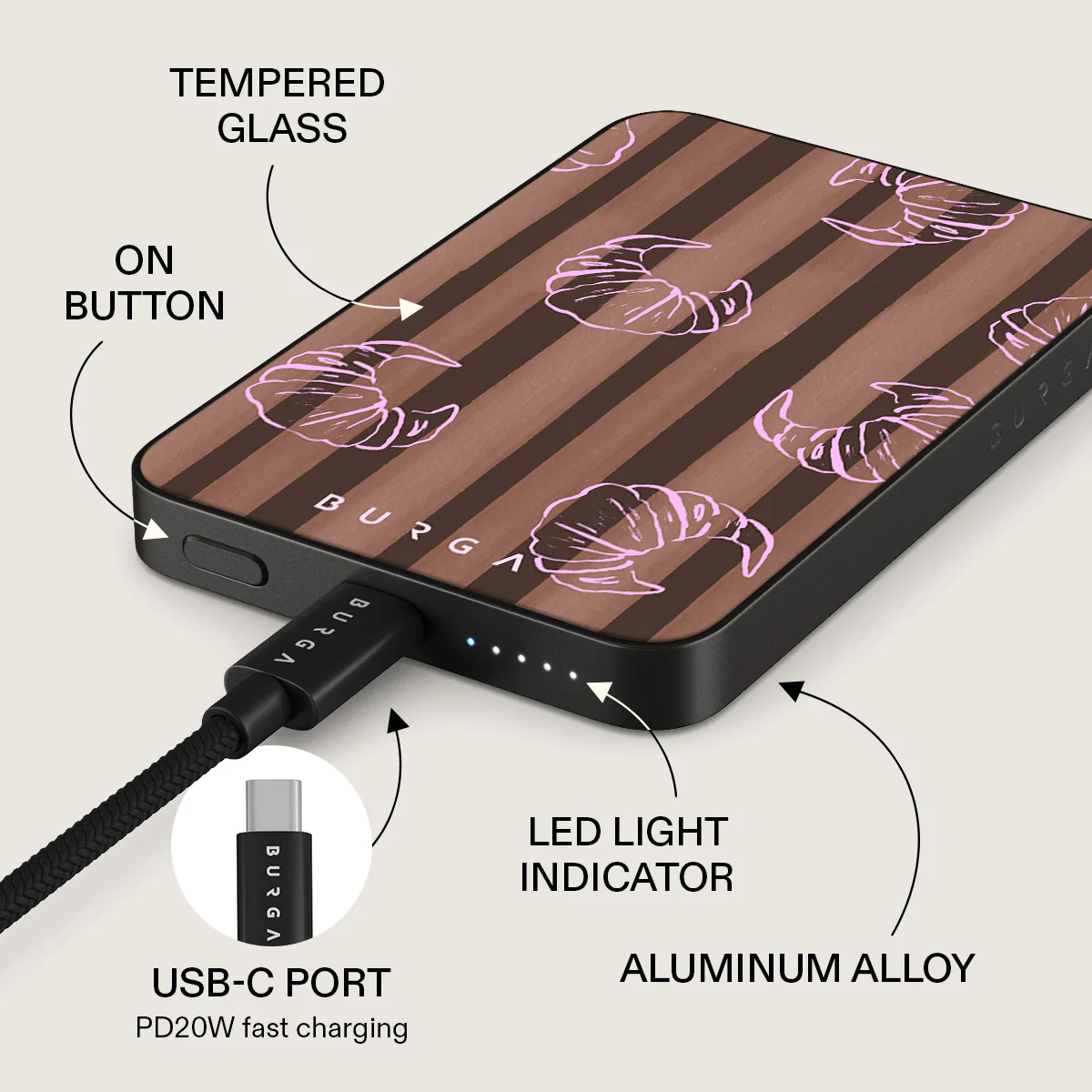 Girl Dinner - Magnetic Power Bank - Image 5
