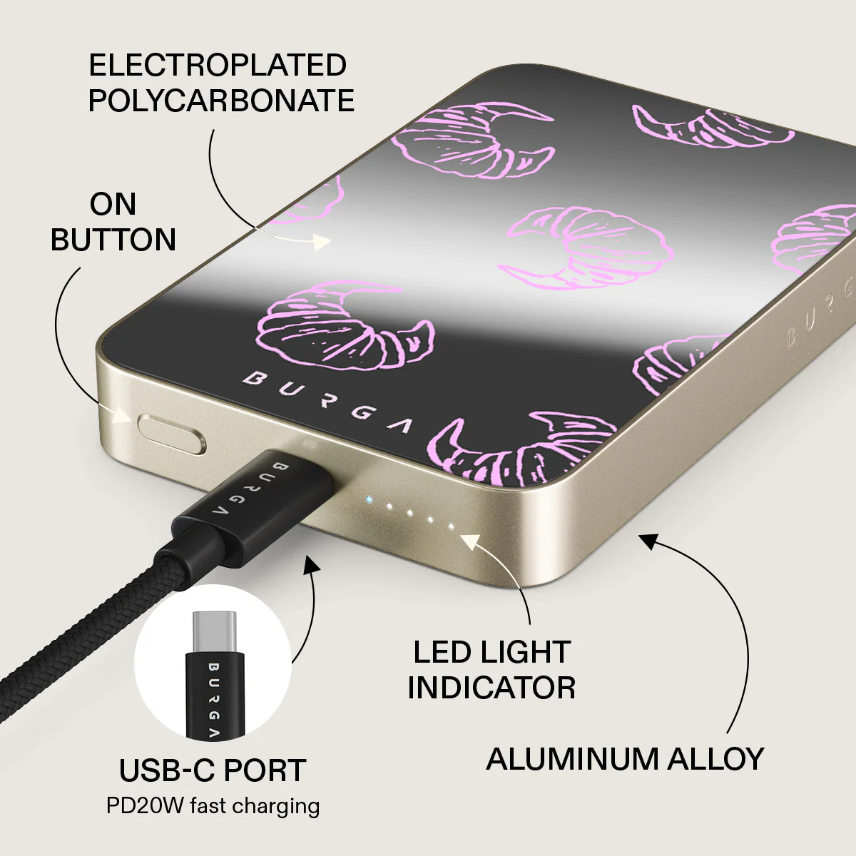 Girl Dinner - Magnetic Power Bank - Image 70