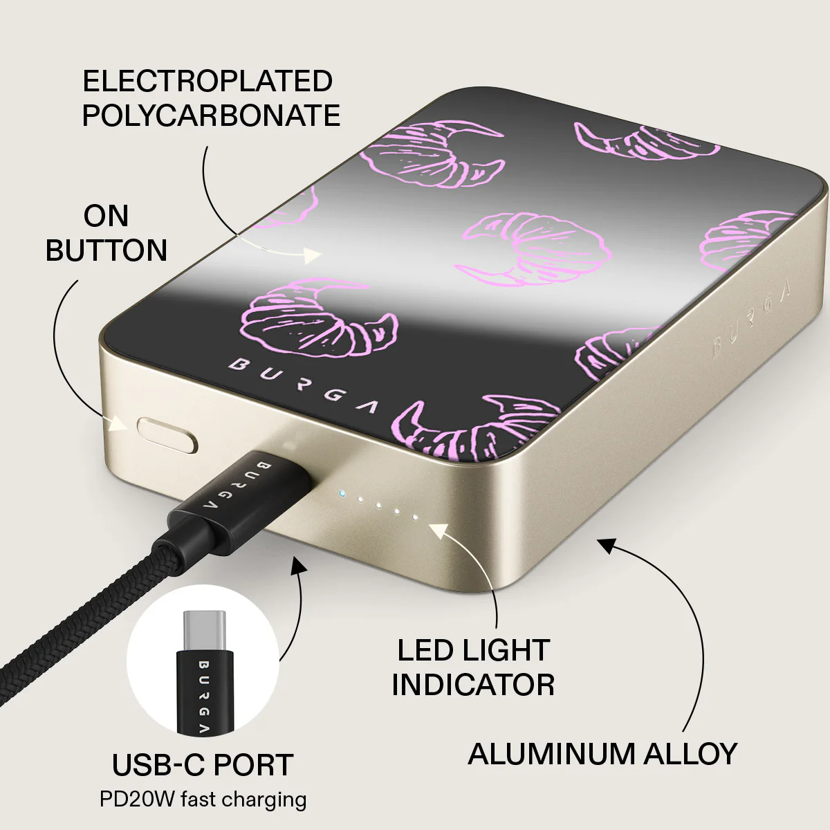 Girl Dinner - Magnetic Power Bank - Image 85