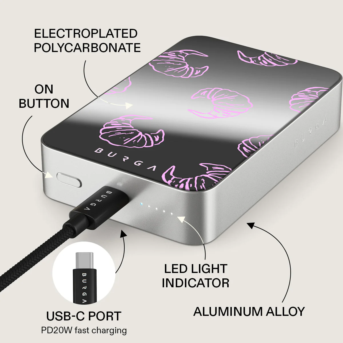 Girl Dinner - Magnetic Power Bank - Image 90