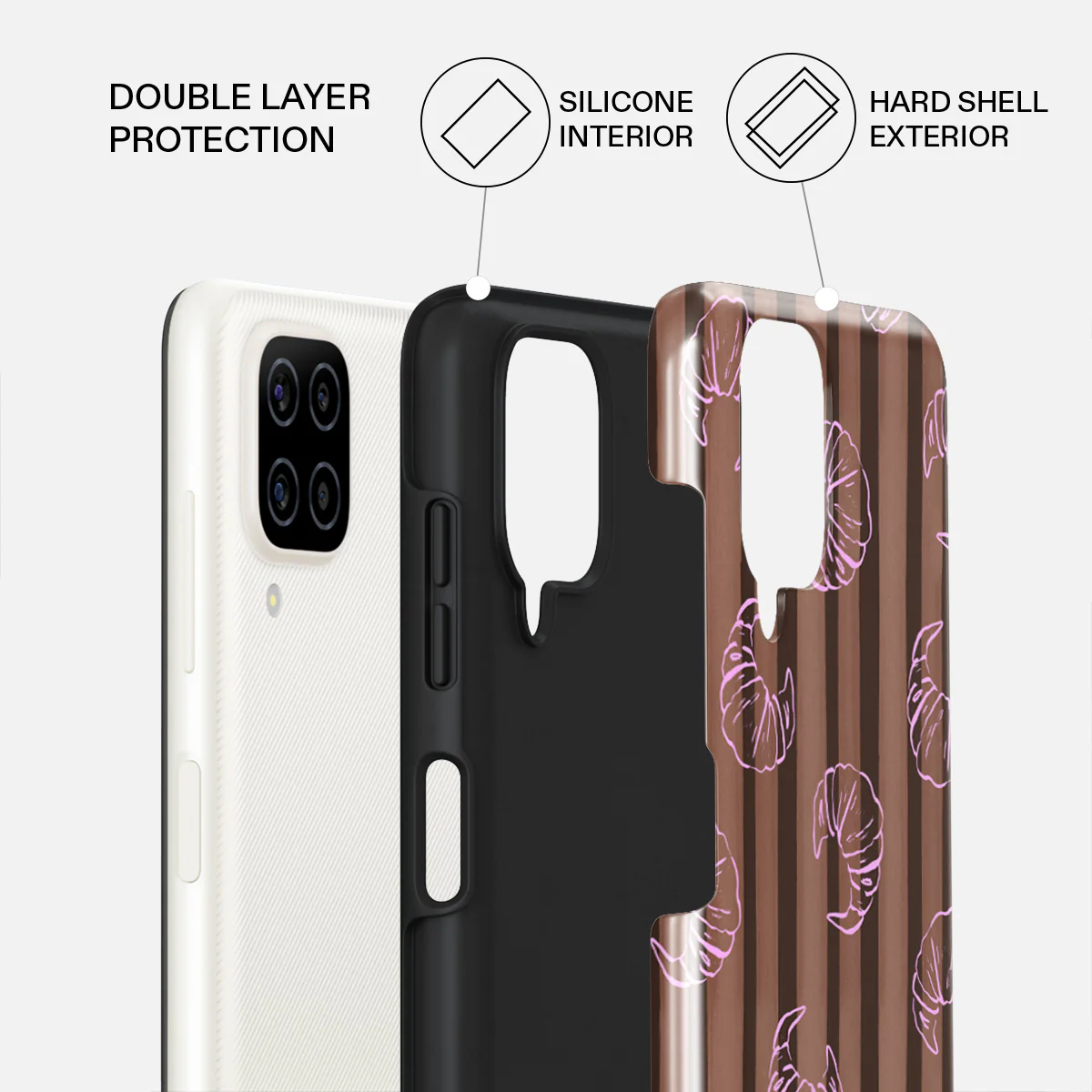 Girl Dinner - Samsung Galaxy A12 4G Case - Image 2