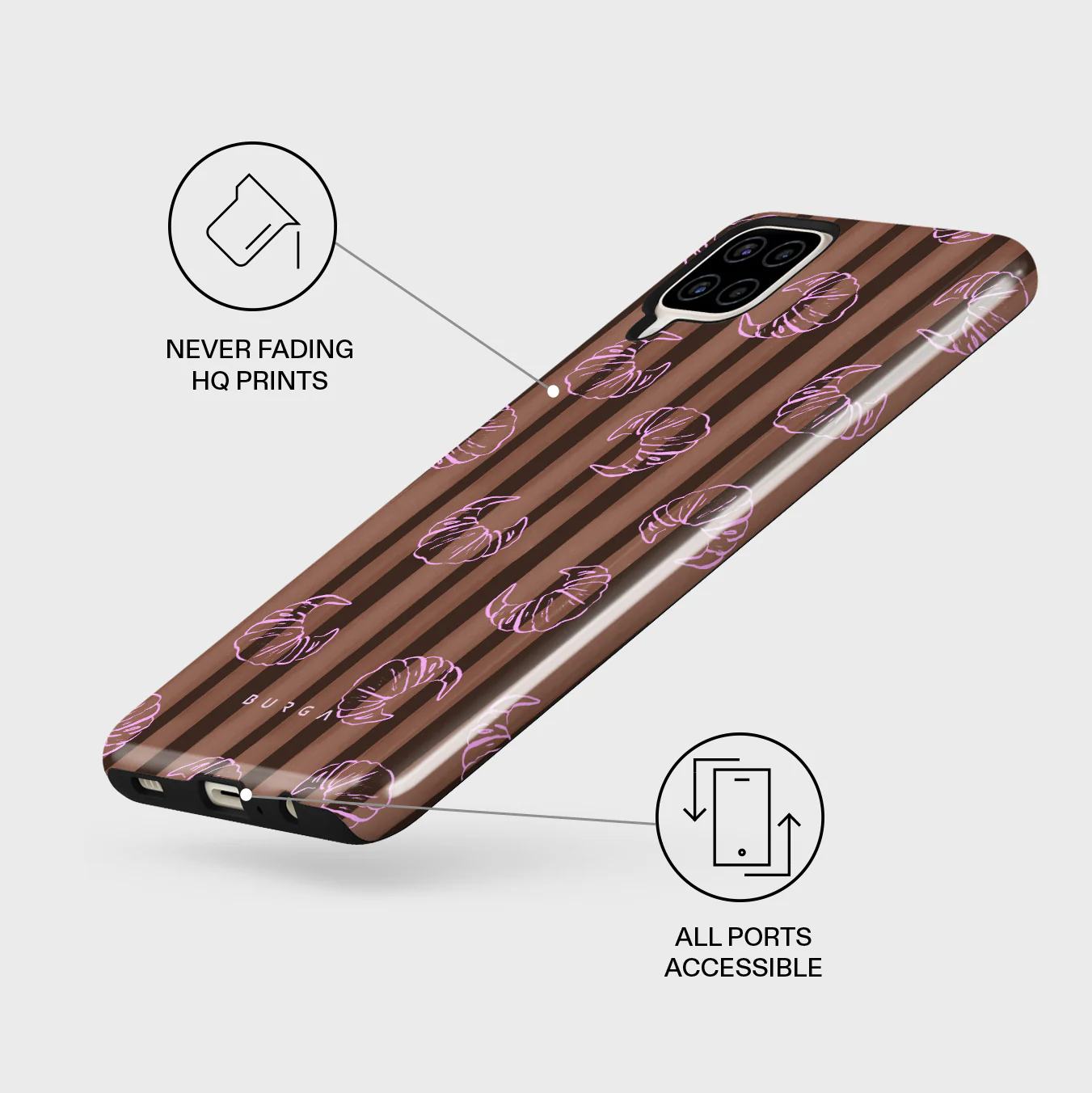 Girl Dinner - Samsung Galaxy A12 4G Case - Image 3