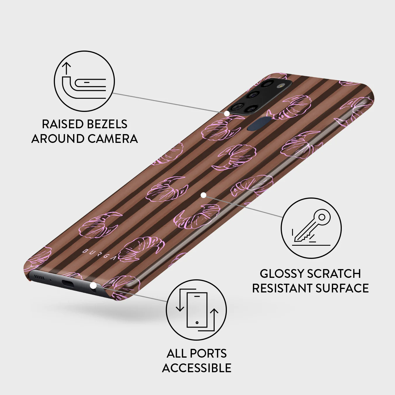 Girl Dinner - Samsung Galaxy A21s 4G Case - Image 3