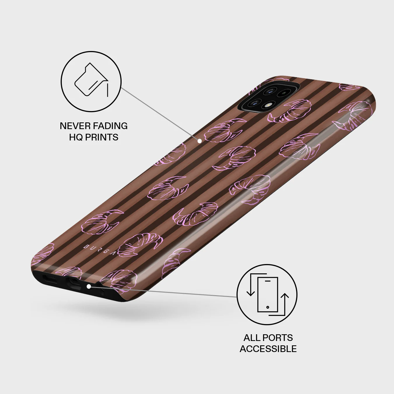 Girl Dinner - Samsung Galaxy A22 5G Case - Image 3
