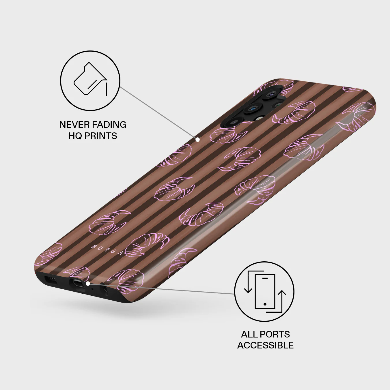Girl Dinner - Samsung Galaxy A32 5G Case - Image 3