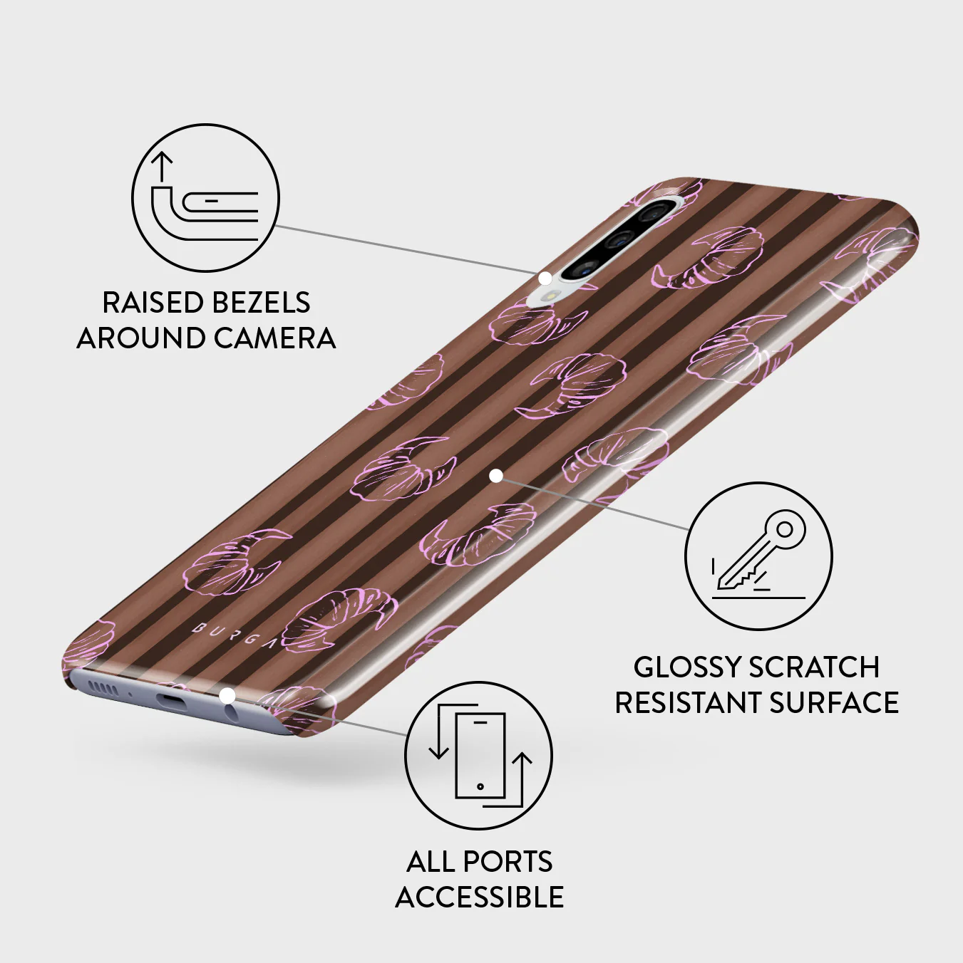 Girl Dinner - Samsung Galaxy A50 Case - Image 3