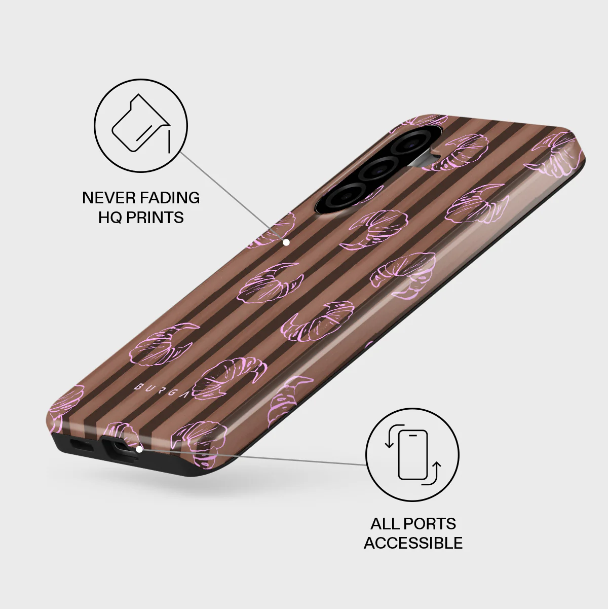 Girl Dinner - Samsung Galaxy A57 5G Case - Image 3