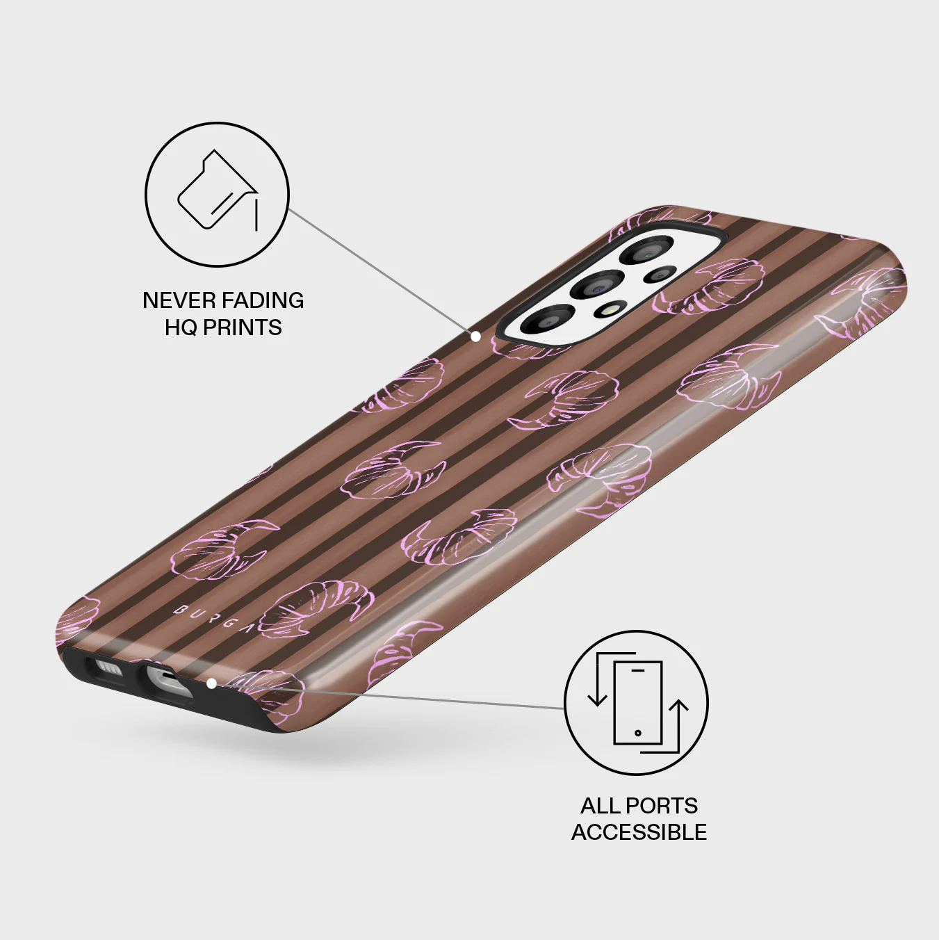 Girl Dinner - Samsung Galaxy A73 Case - Image 3