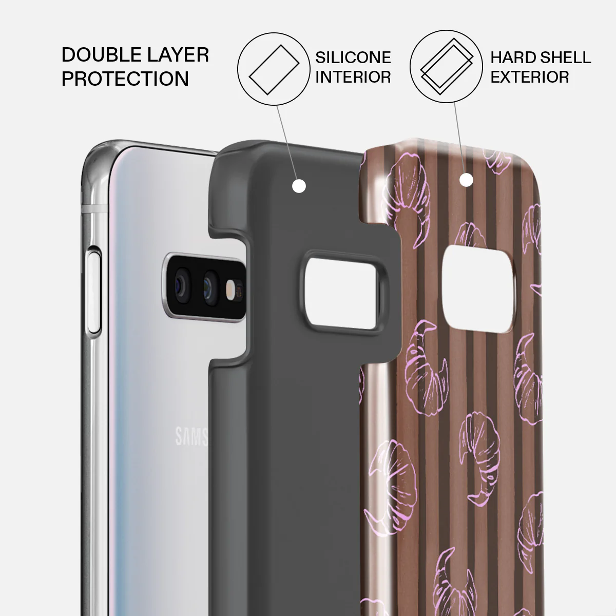 Girl Dinner - Samsung Galaxy S10E Case - Image 2