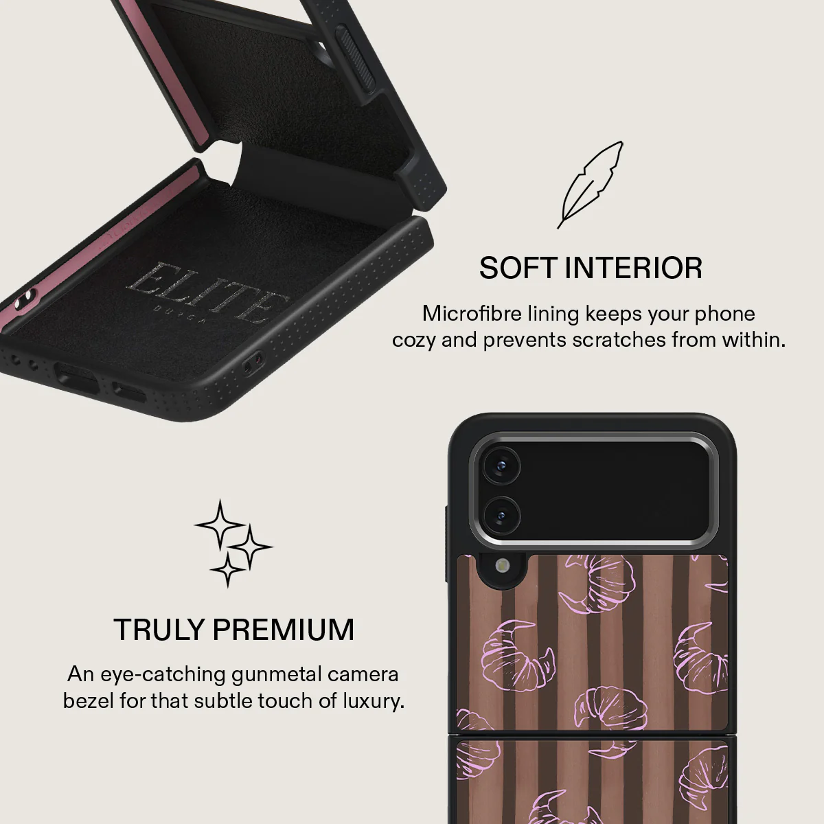 Girl Dinner - Samsung Galaxy Z Flip 4 Case - Image 25