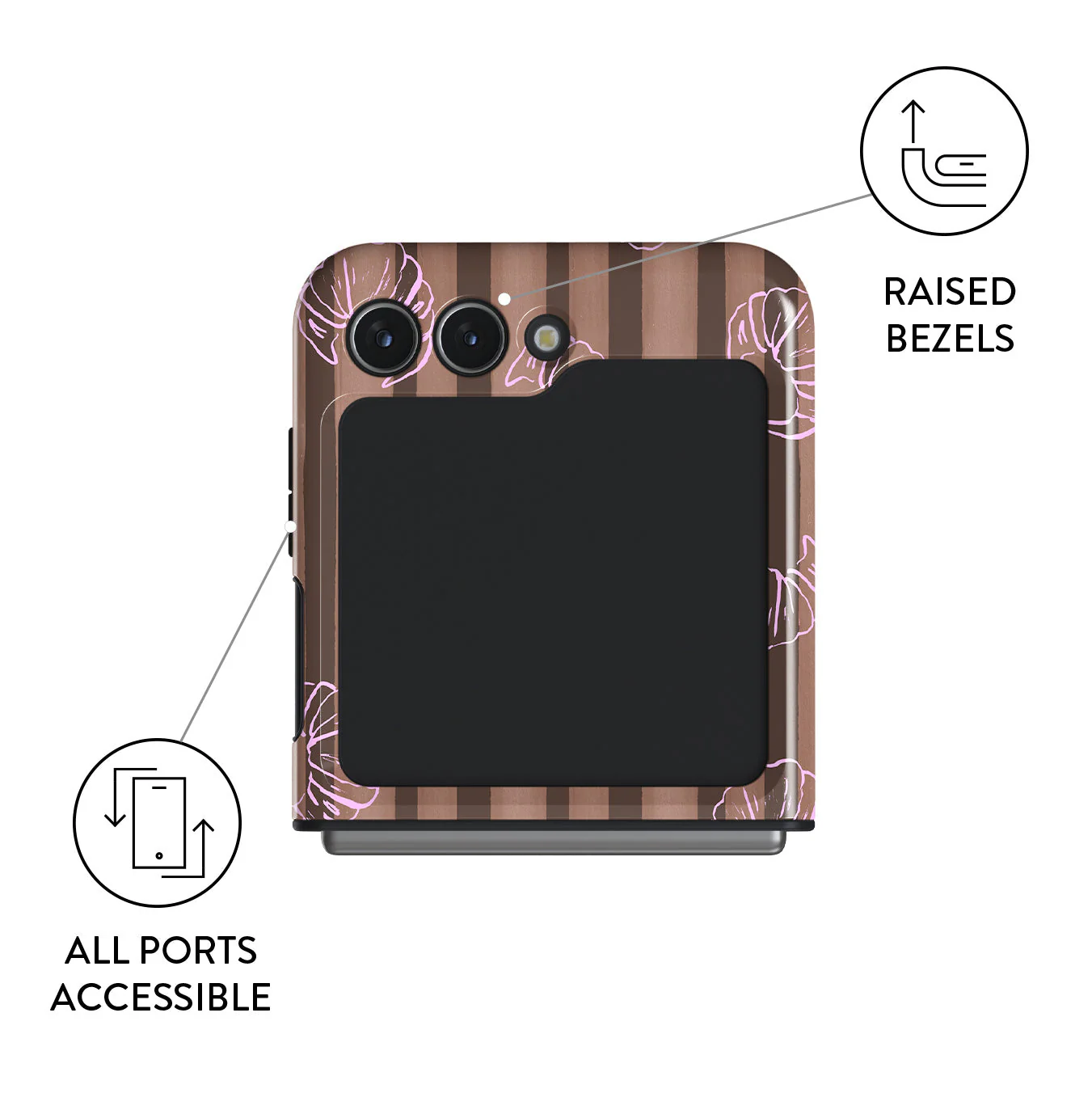 Girl Dinner - Samsung Galaxy Z Flip 5 Case - Image 3