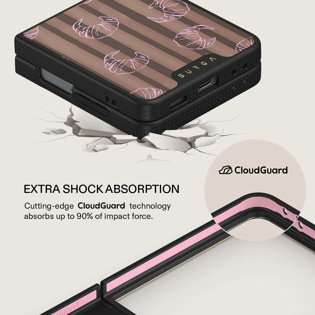 Girl Dinner - Samsung Galaxy Z Flip 7 Case - Image 7