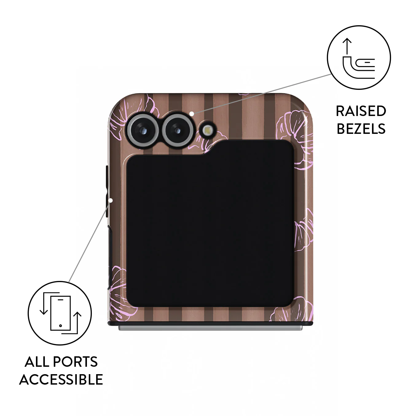 Girl Dinner - Samsung Galaxy Z Flip 7 FE Case - Image 3