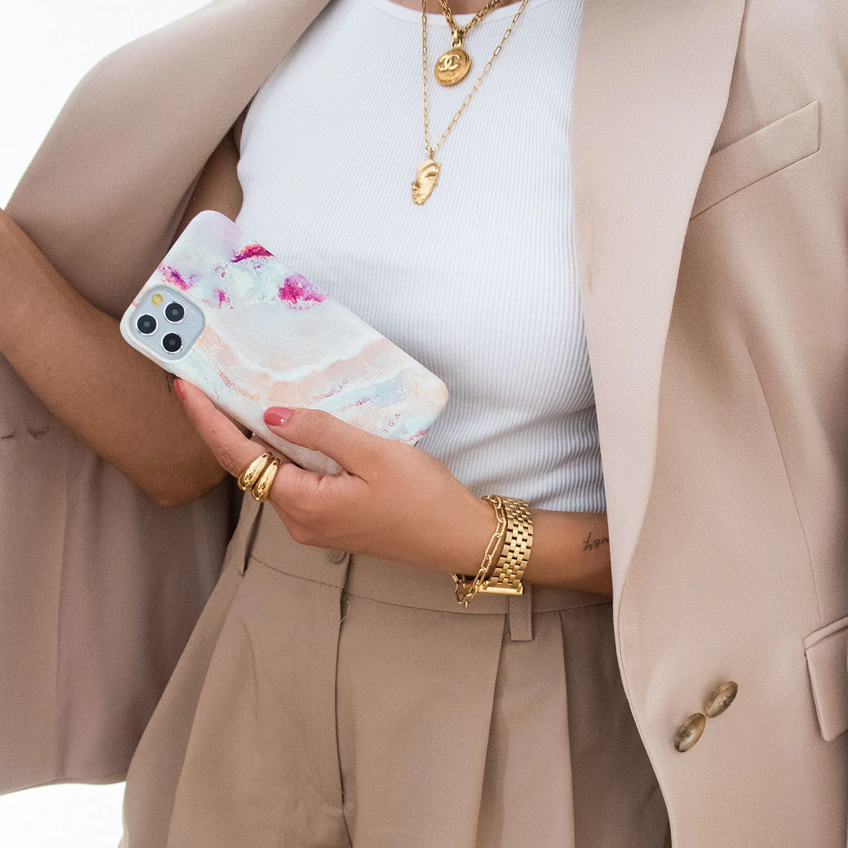 Berry Sorbet - Girly Samsung Galaxy A37 5G Case - Image 8