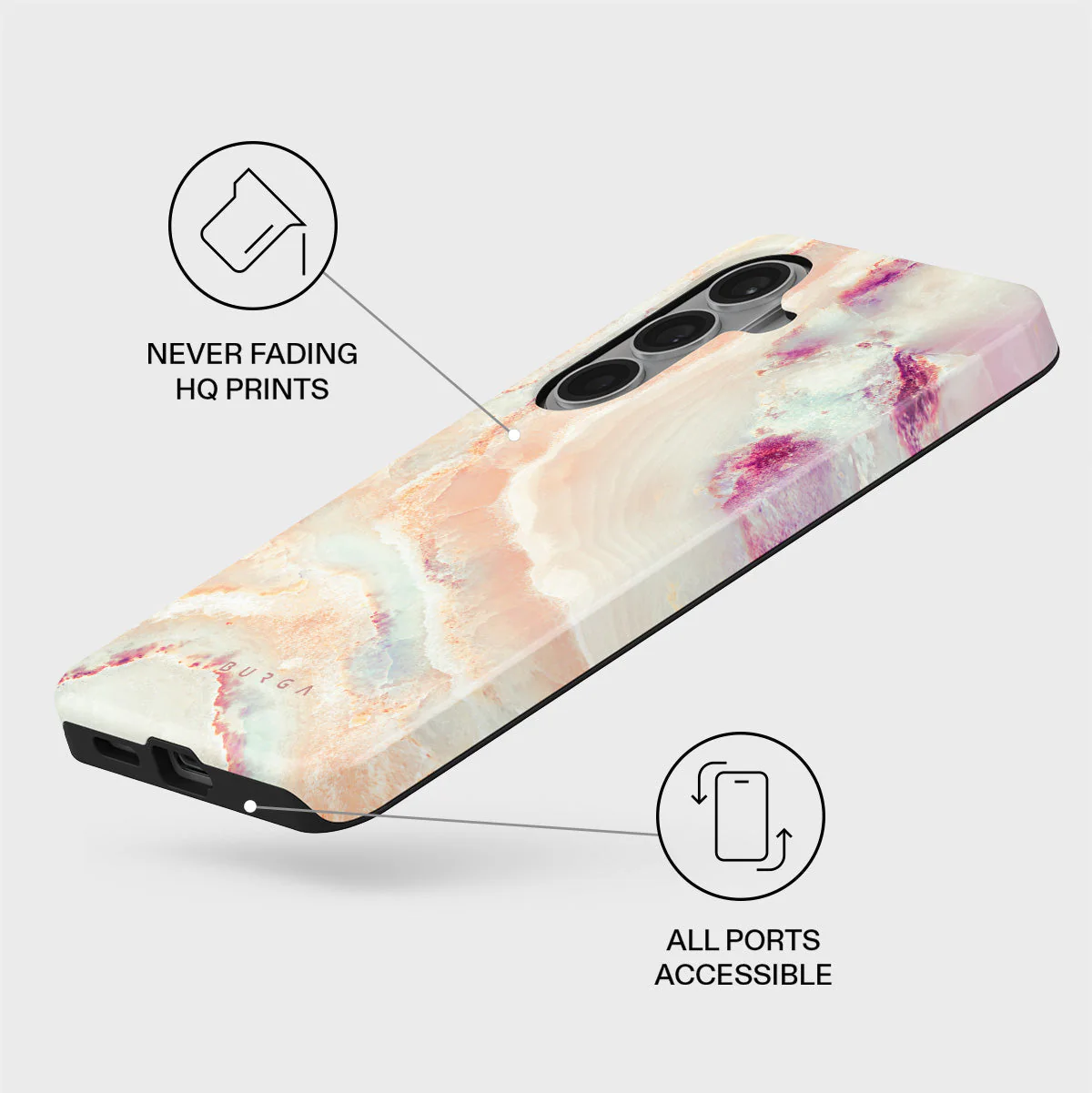 Berry Sorbet - Girly Samsung Galaxy S26 Case - Image 3