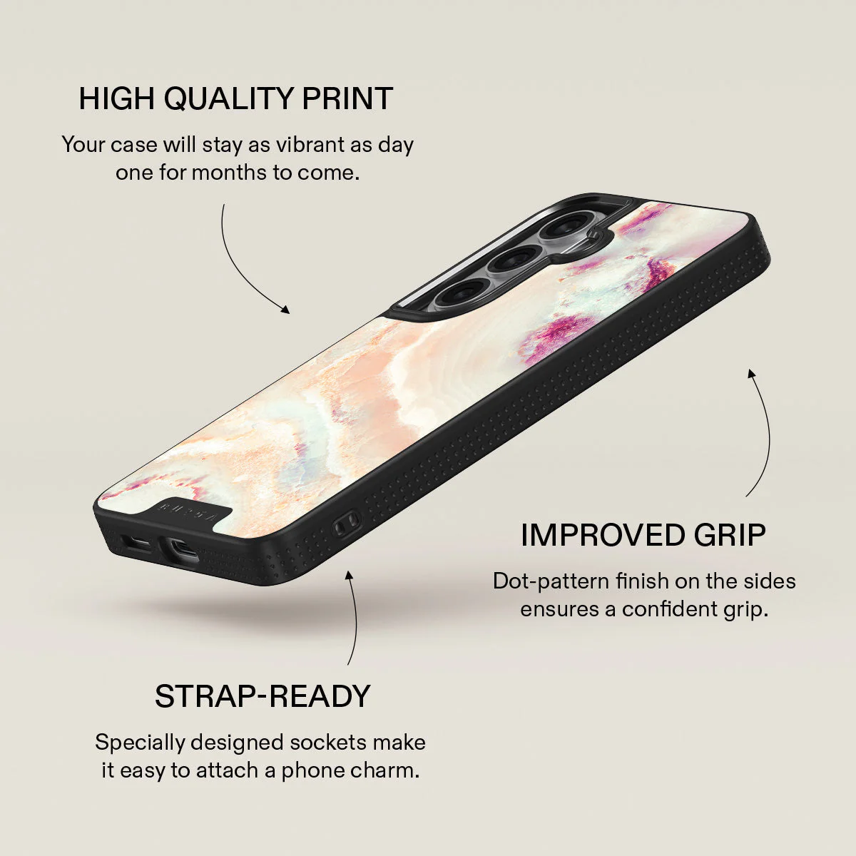 Berry Sorbet - Girly Samsung Galaxy S26 Plus Case - Image 16