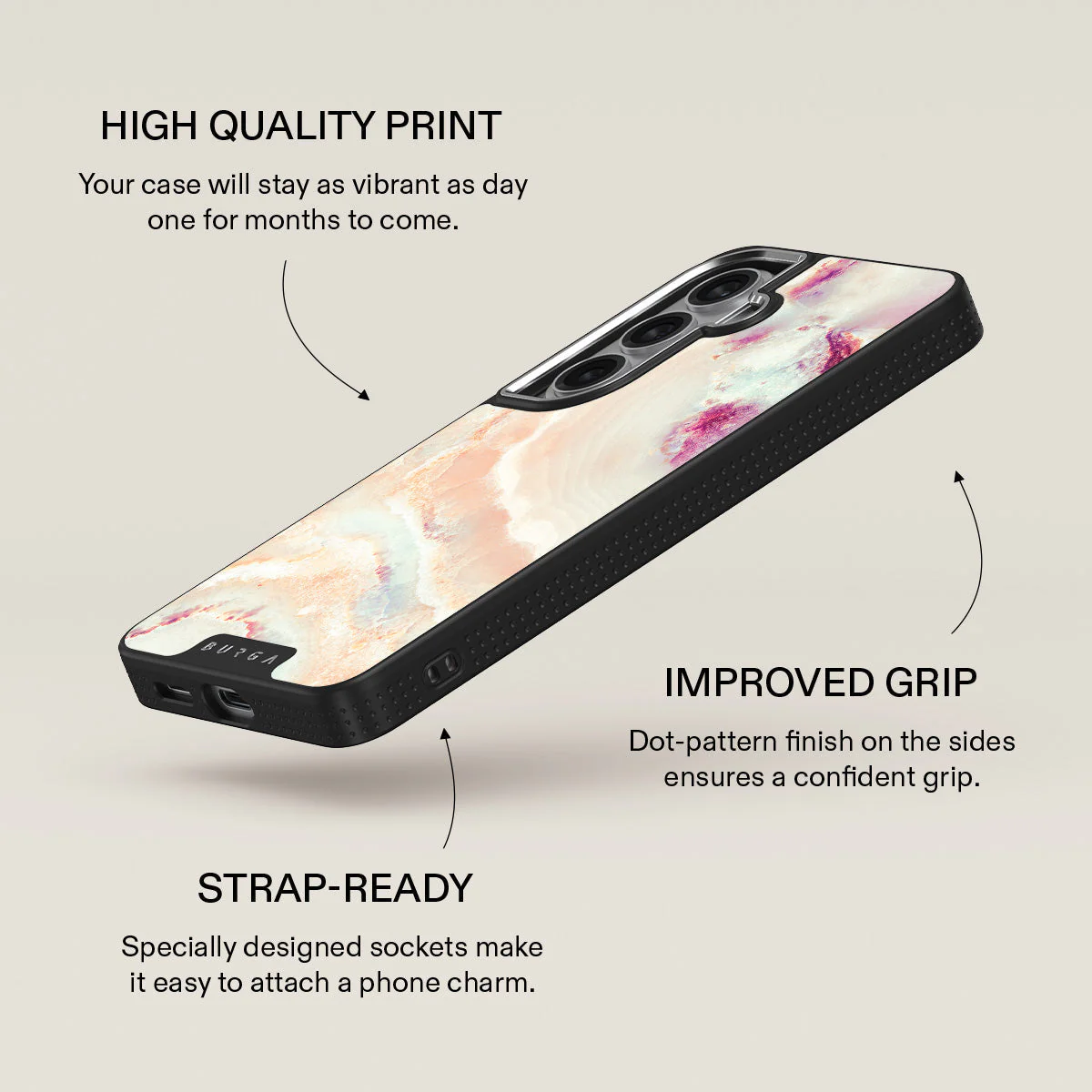 Berry Sorbet - Girly Samsung Galaxy S26 Plus Case - Image 23