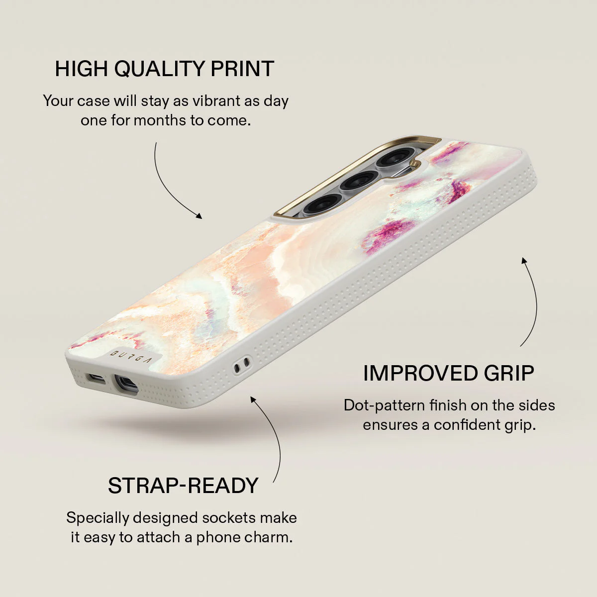 Berry Sorbet - Girly Samsung Galaxy S26 Plus Case - Image 30