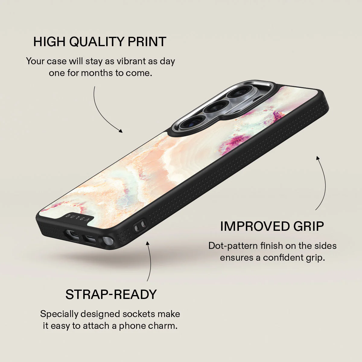 Berry Sorbet - Girly Samsung Galaxy S26 Ultra Case - Image 23