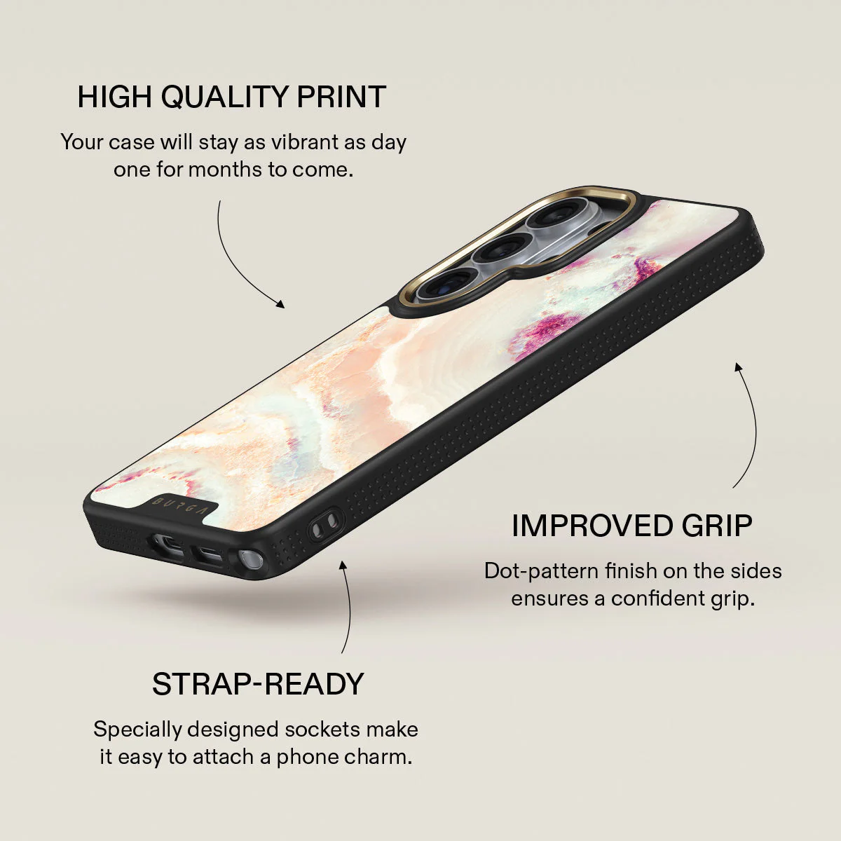 Berry Sorbet - Girly Samsung Galaxy S26 Ultra Case - Image 9