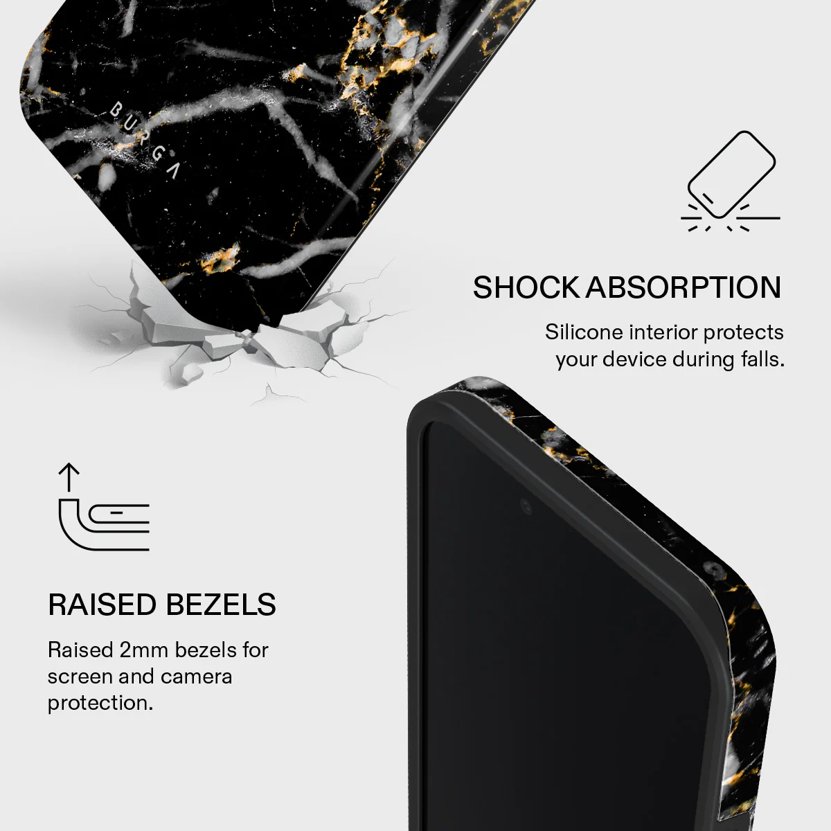 Make A Wish - Gold Marble iPhone 17e Case - Image 4