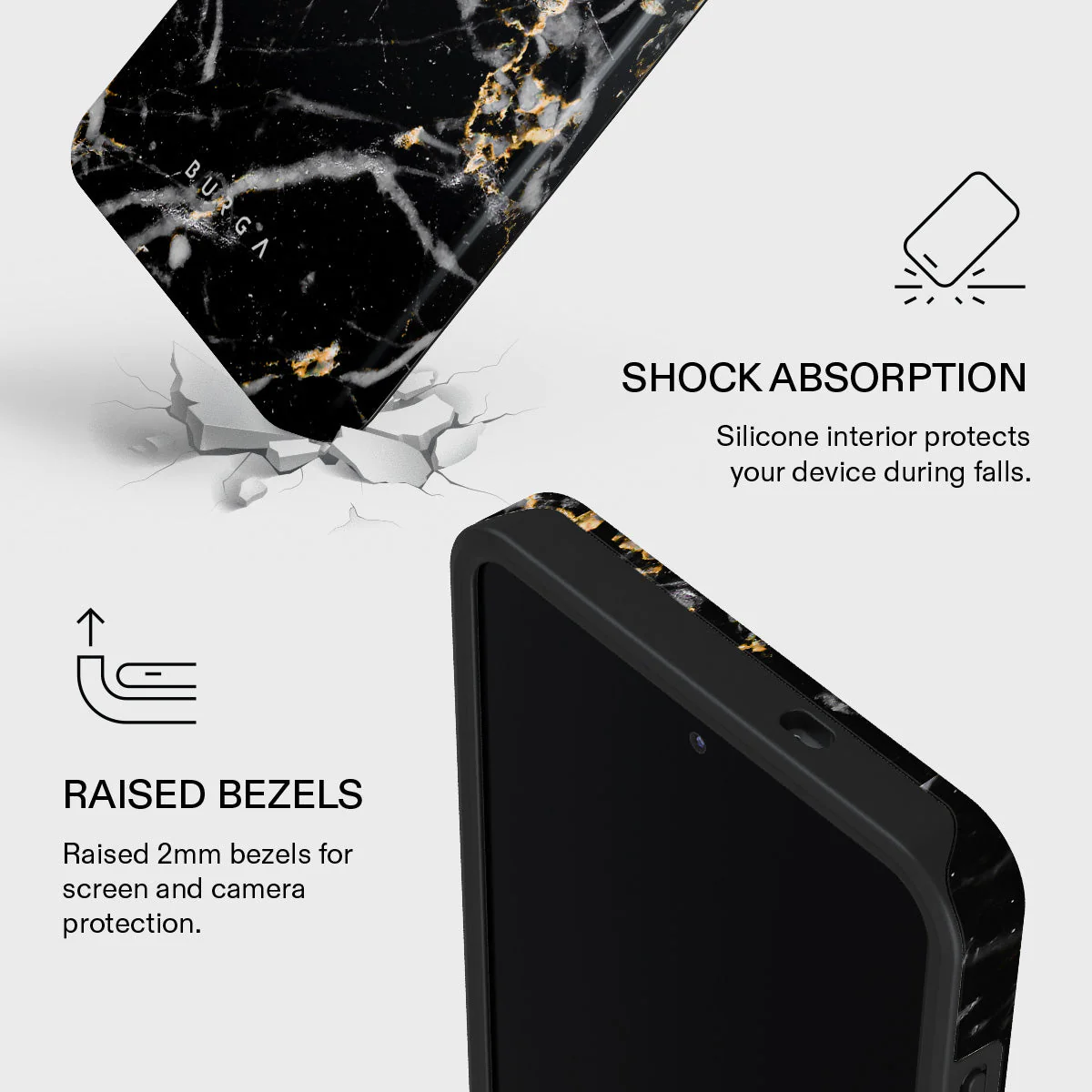 Make A Wish - Gold Marble Samsung Galaxy S26 Plus Case - Image 4