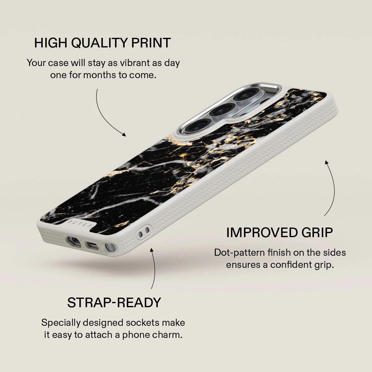 Make A Wish - Gold Marble Samsung Galaxy S26 Ultra Case - Image 37