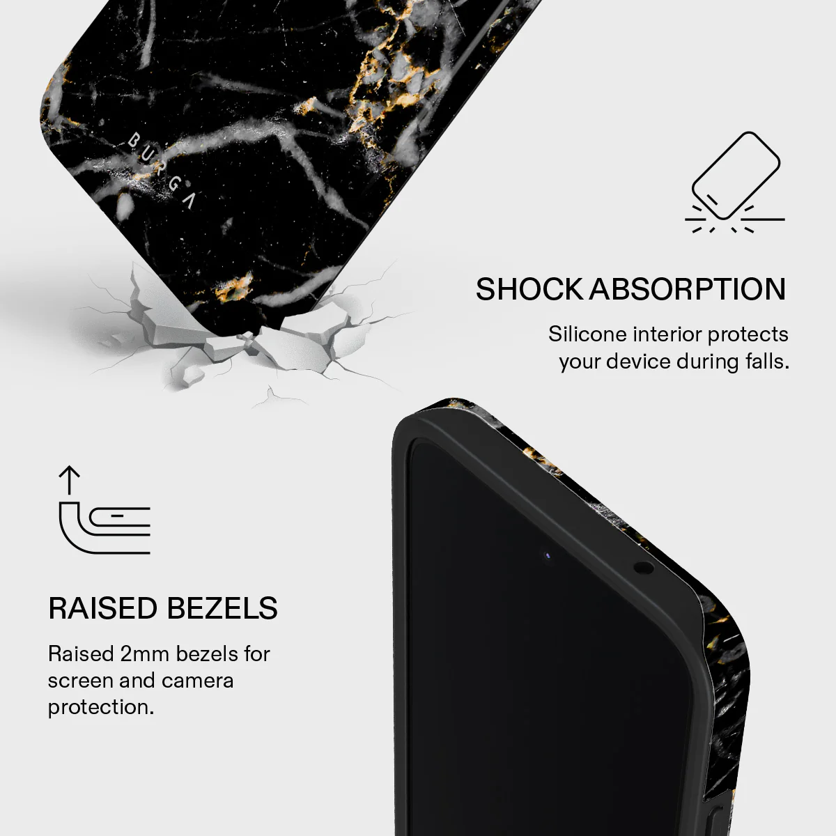 Make A Wish - Gold Marble Xiaomi 15T Case - Image 4