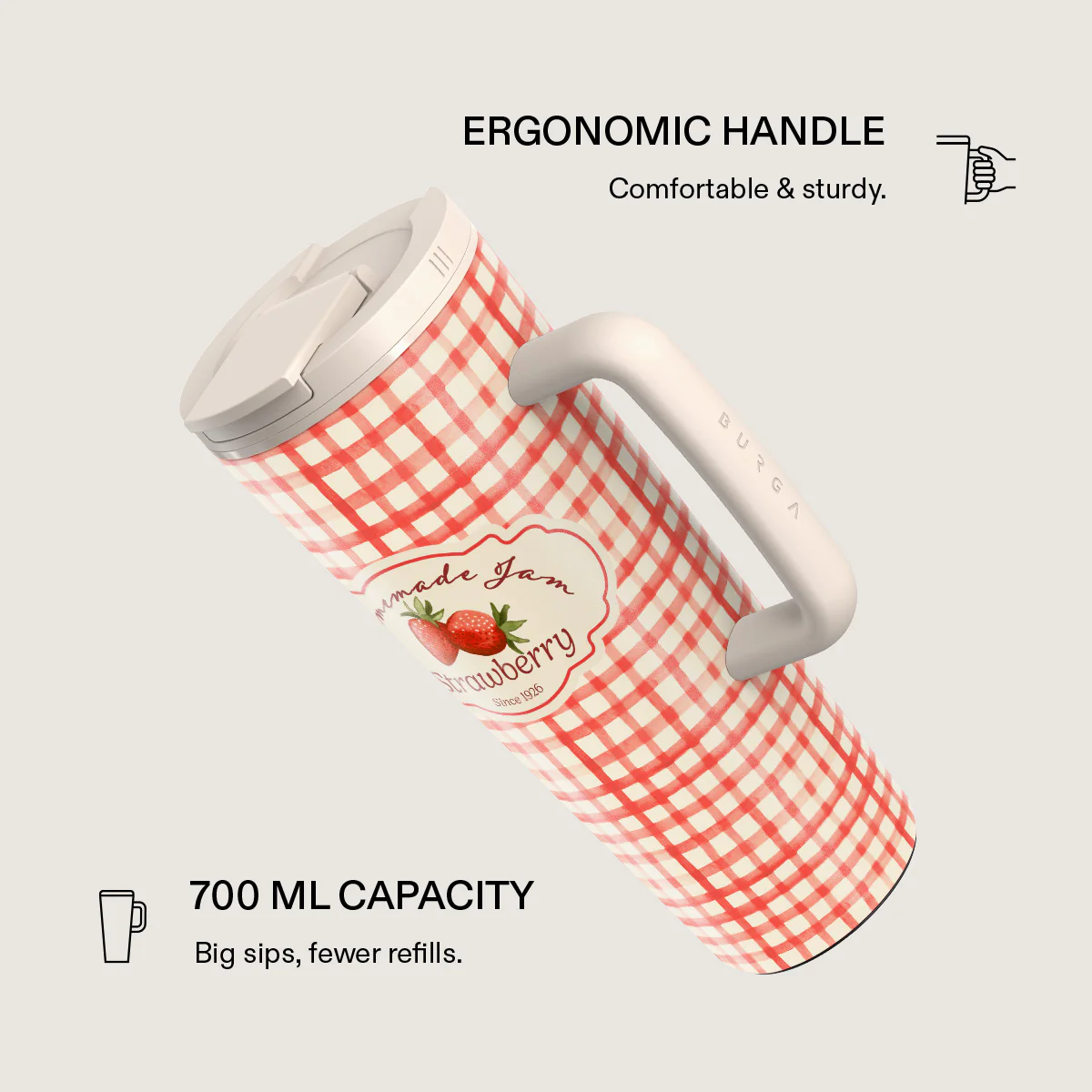 Grandma's Jam - EasyGrip Travel Mug - Image 2