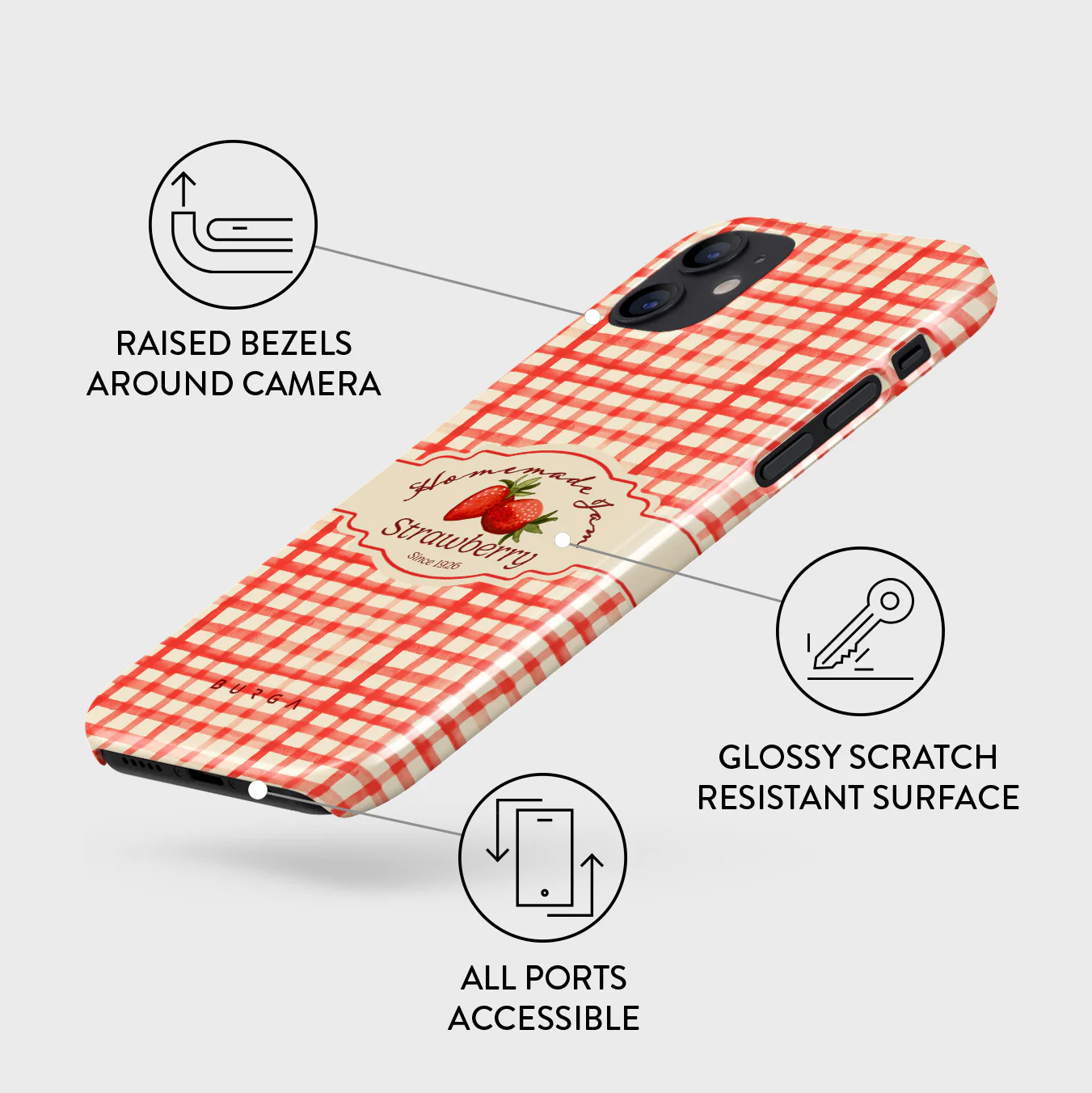 Grandma's Jam - iPhone 12 Mini Case - Image 3