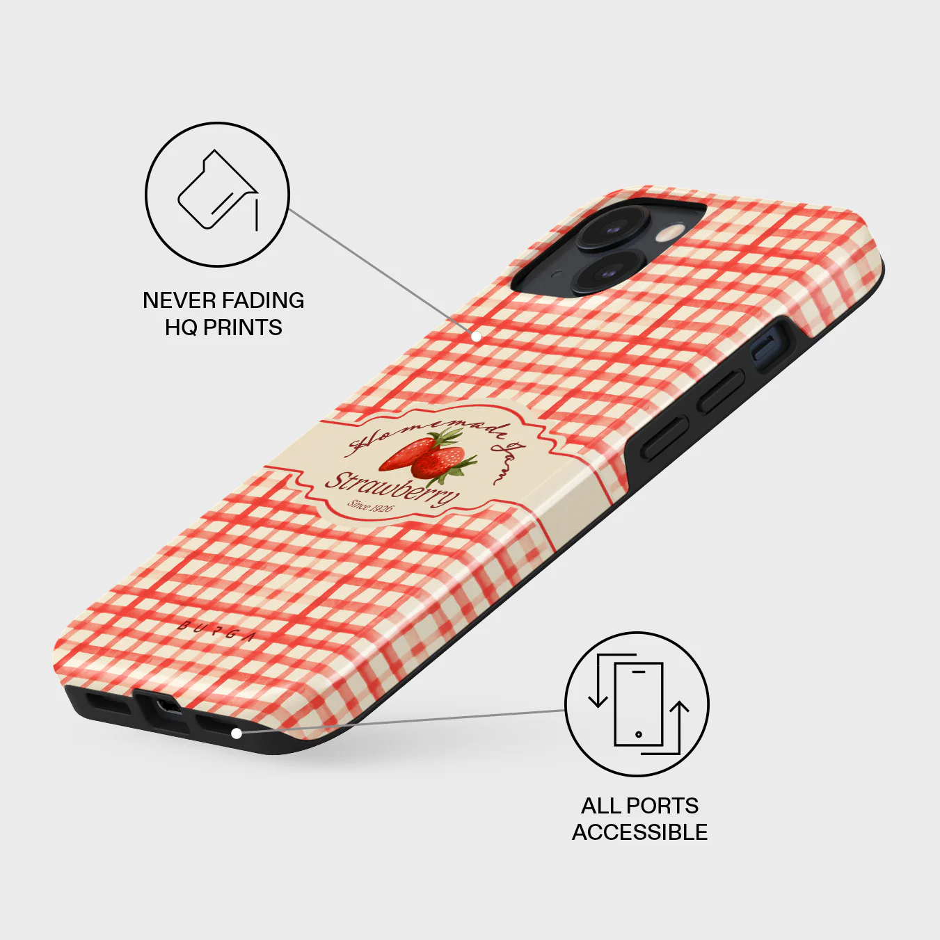 Grandma's Jam - iPhone 13 Mini Case - Image 3